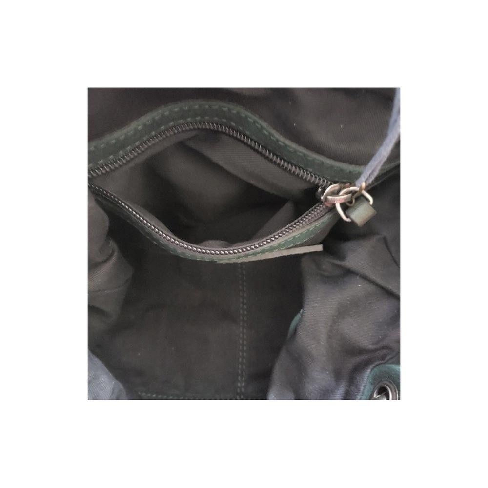 Designer Johnny Was Los Angeles NWT Green Suede Drawstring Bag Size ONE SIZE - 10 Thumbnail