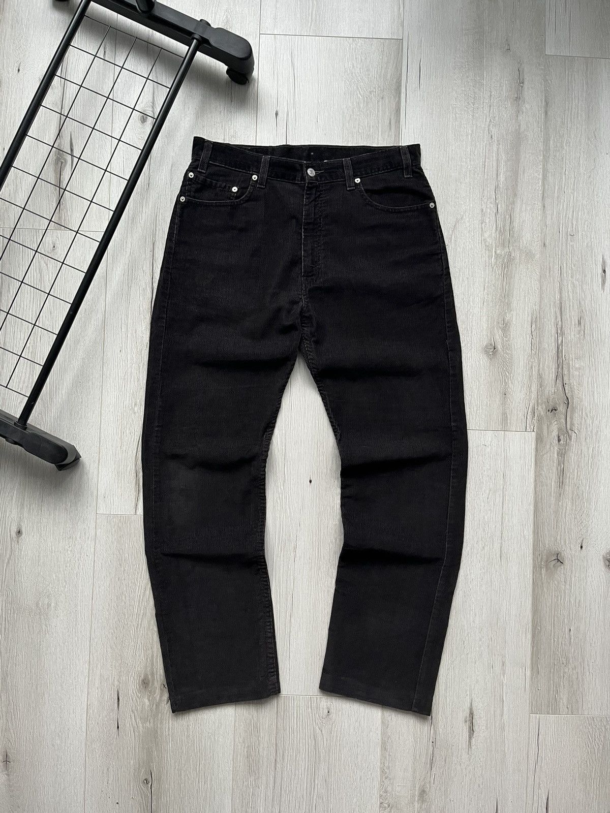 Levi's × Vintage Vintage 90s Levis 505 Corduroy Regular Straight 36x34 Pants Size US 34 / EU 50 - 5 Thumbnail