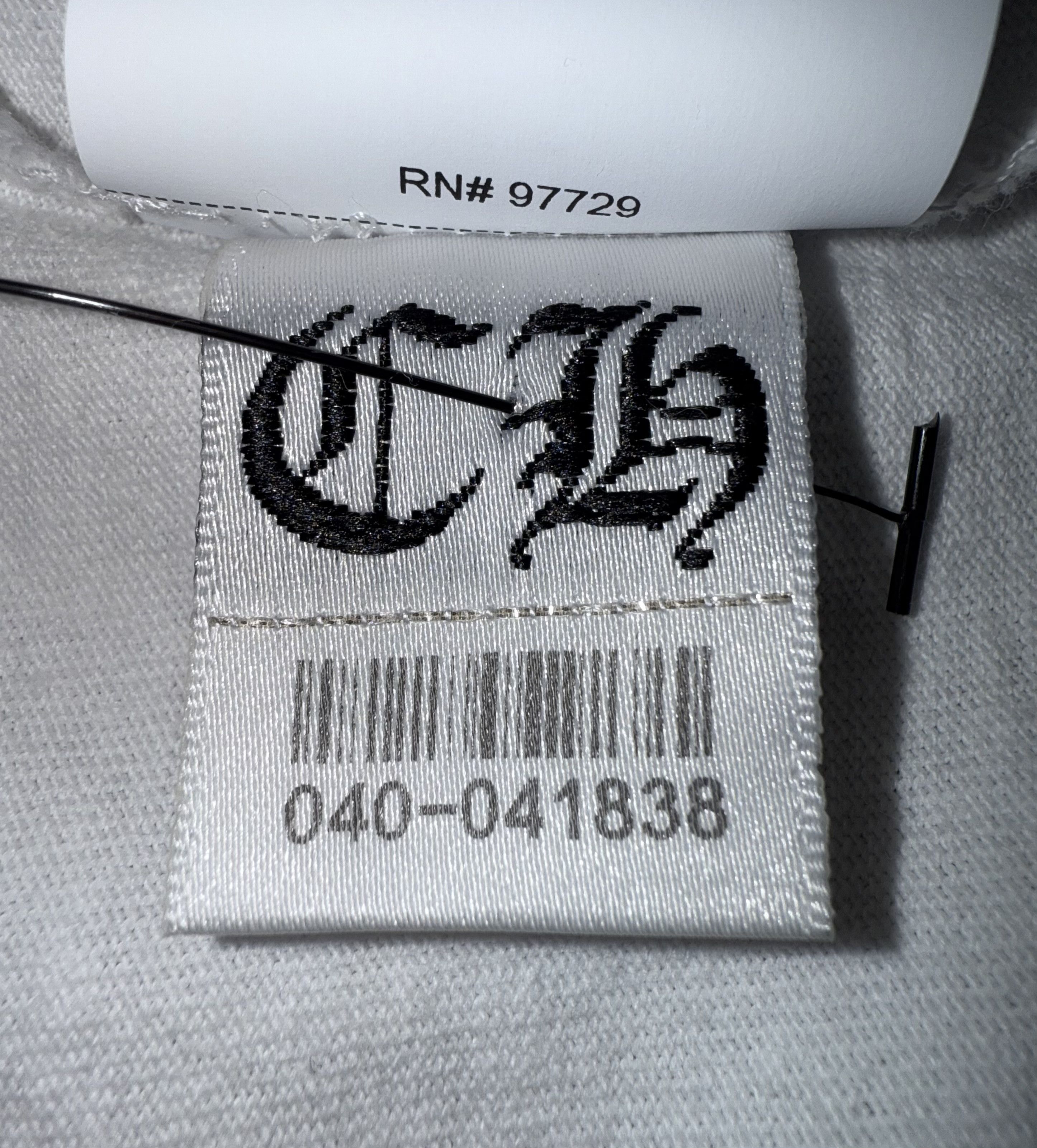 Chrome Hearts Chrome Hearts Embroidered Eye Chart T-Shirt (White) Size US XL / EU 56 / 4 - 4 Thumbnail