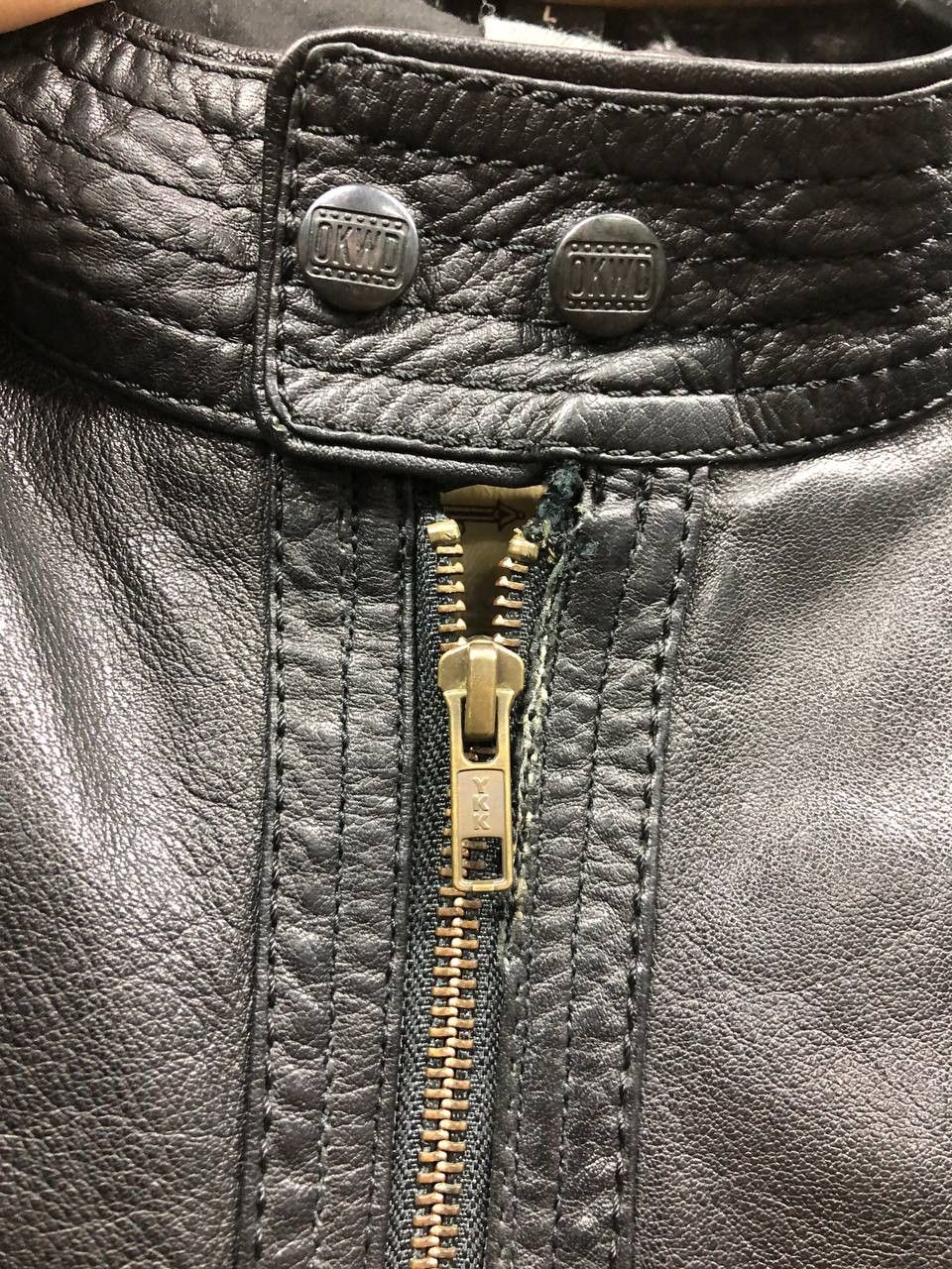 Other Oakwood mens leather jacket Large Size US L / EU 52-54 / 3 - 7 Thumbnail