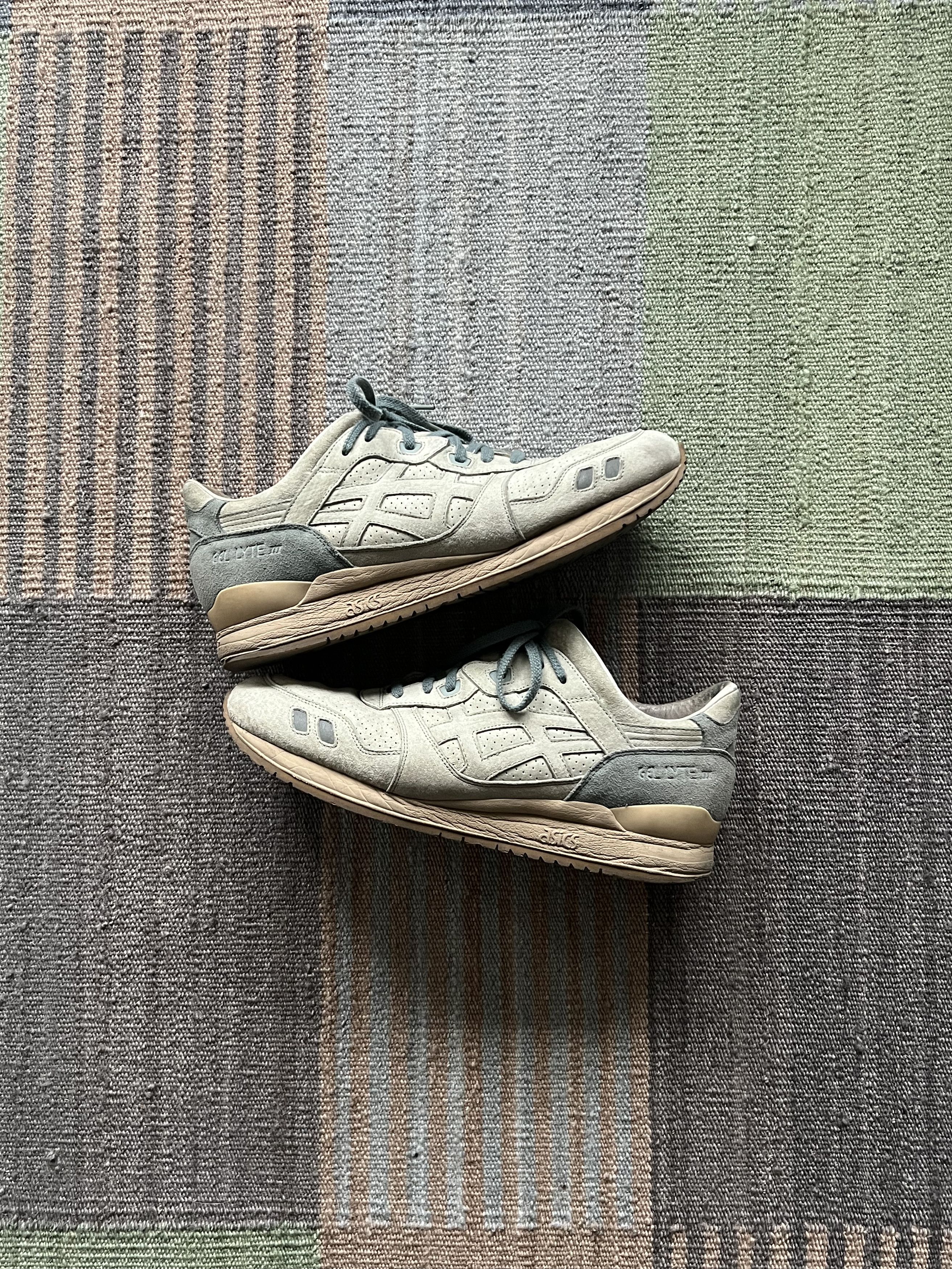image of Asics Gel Lyte Iii Saint Alfred Olive Birch Size 13 Shoes in Olive/Birch, Men's