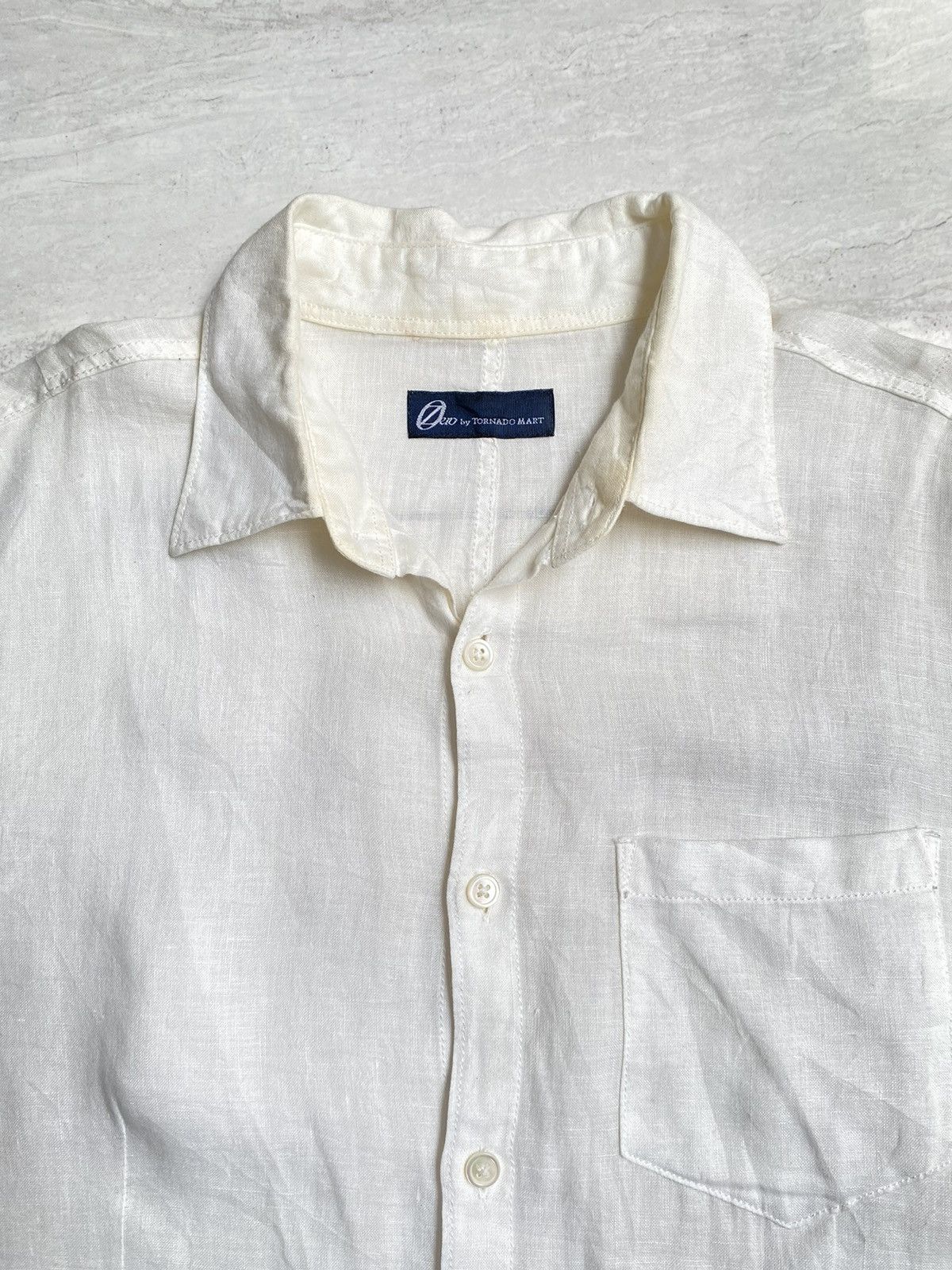 Tornado Mart Zero By Tornado Mart White Shirt Size US S / EU 44-46 / 1 - 9 Thumbnail