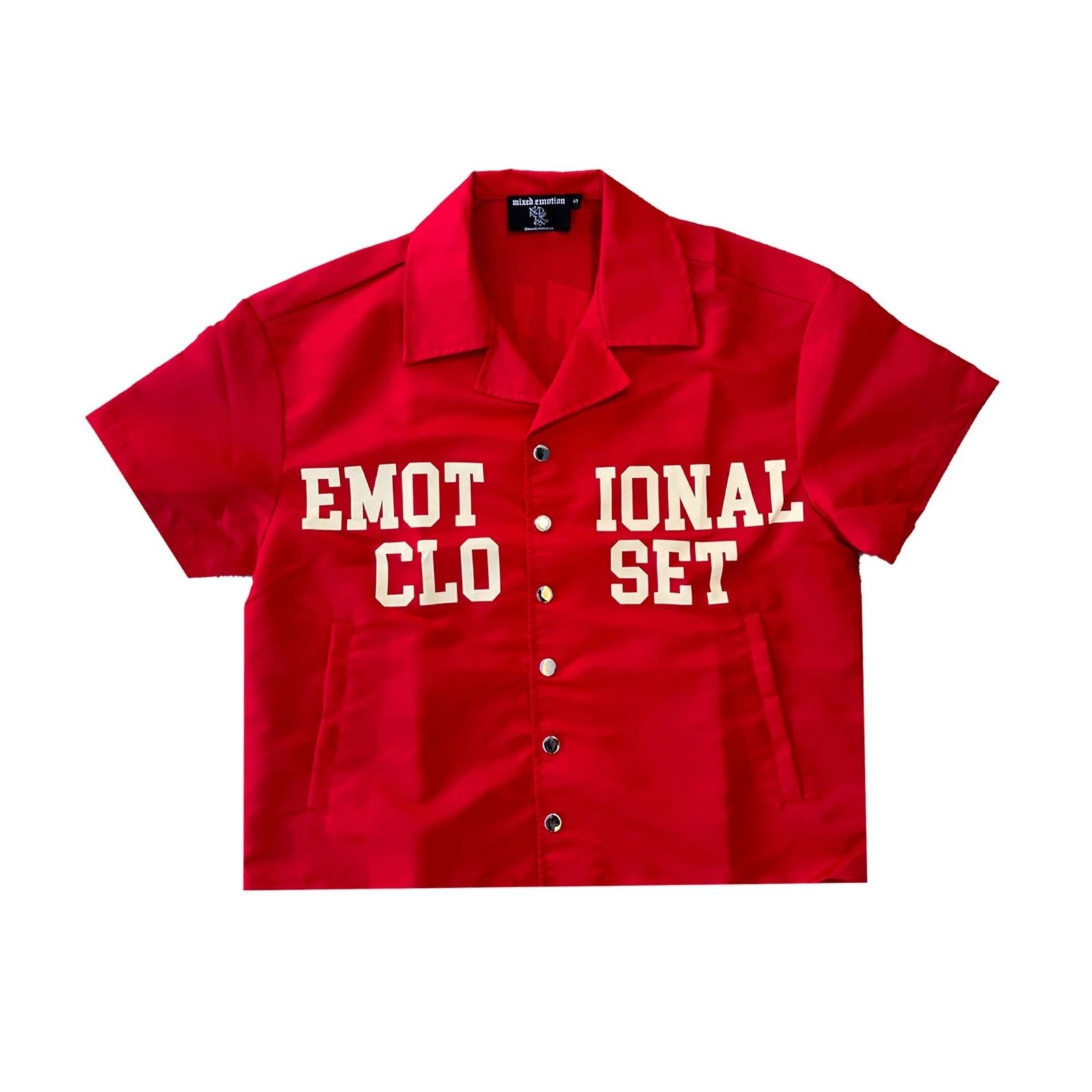 Other Mixed Emotions 'Backyard' Red Nylon Shirt Size US L / EU 52-54 / 3 - 1 Preview