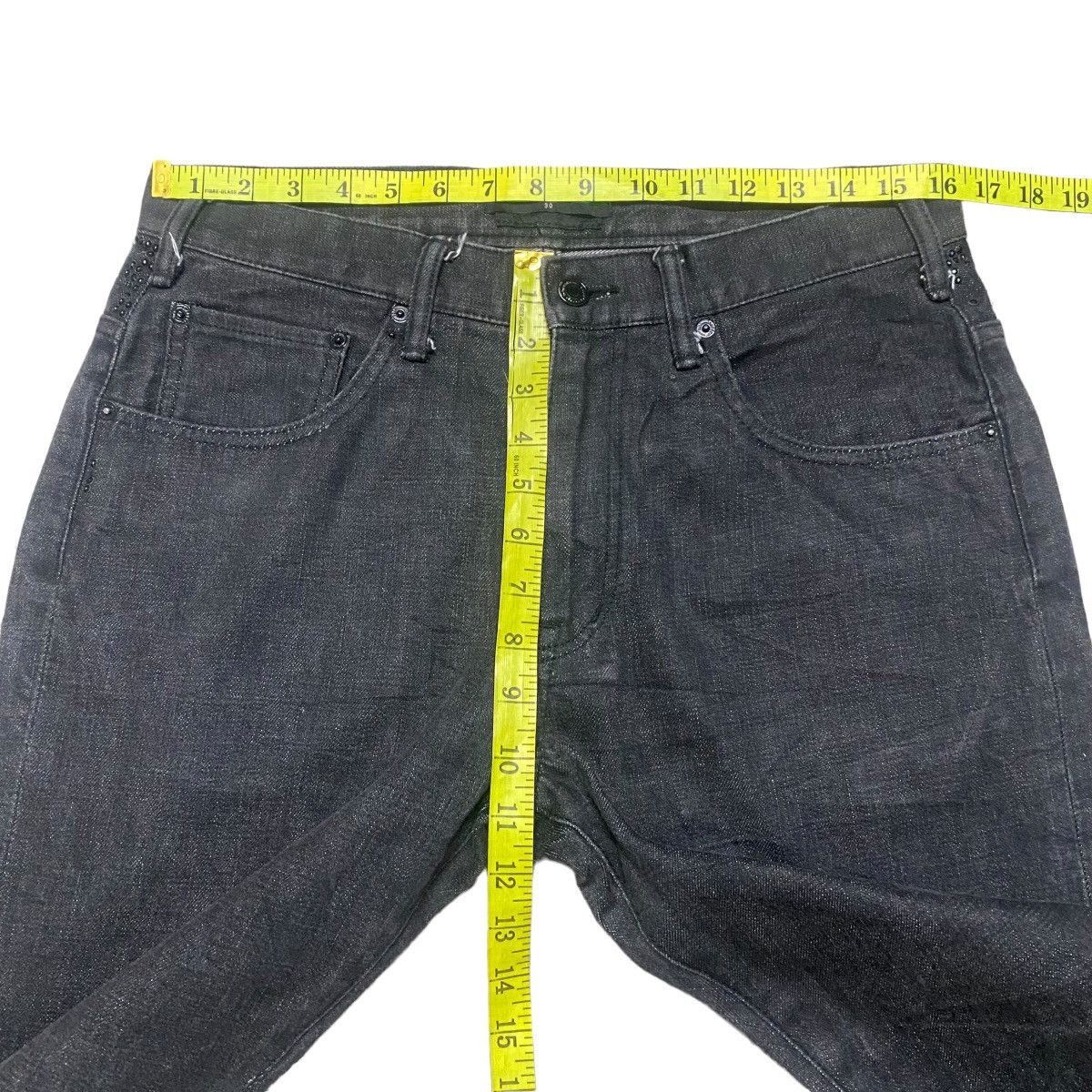 Swagger Swagger Diamond Black Denim Jeans Trilly&Truly Size US 32 / EU 48 - 16 Thumbnail