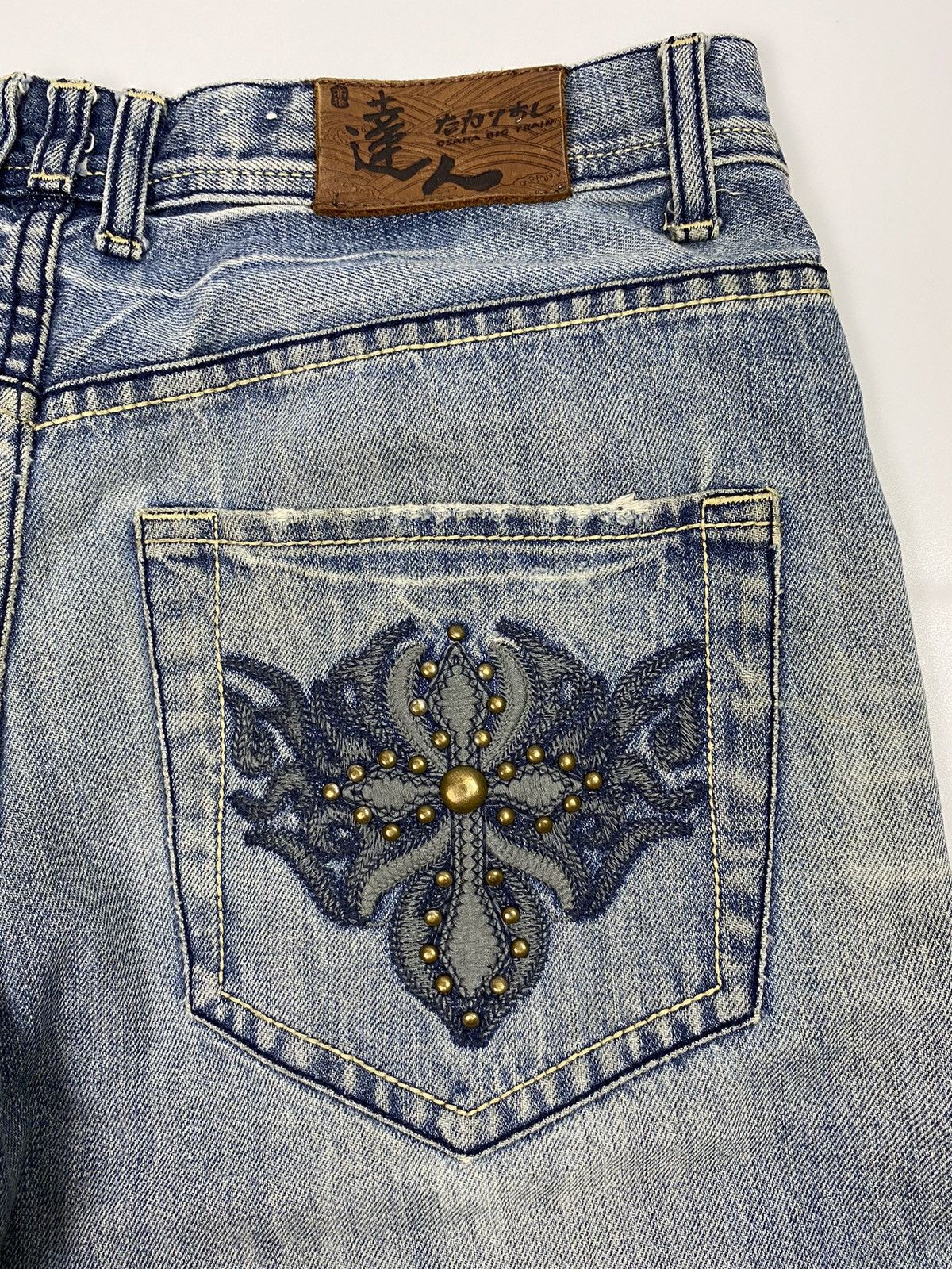 If Six Was Nine × Japanese Brand × Le Grande Bleu (L.G.B.) Distressed jeans osaka big train japanese archive pant Size US 32 / EU 48 - 8 Thumbnail
