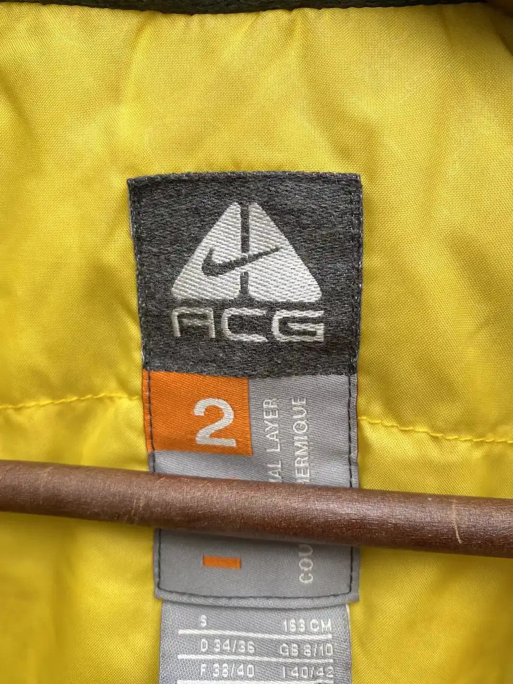 Nike ACG Nike ACG 2 in 1 system jacket 3 Outer Layer 2 Thermal Layer Size S / US 4 / IT 40 - 14 Thumbnail