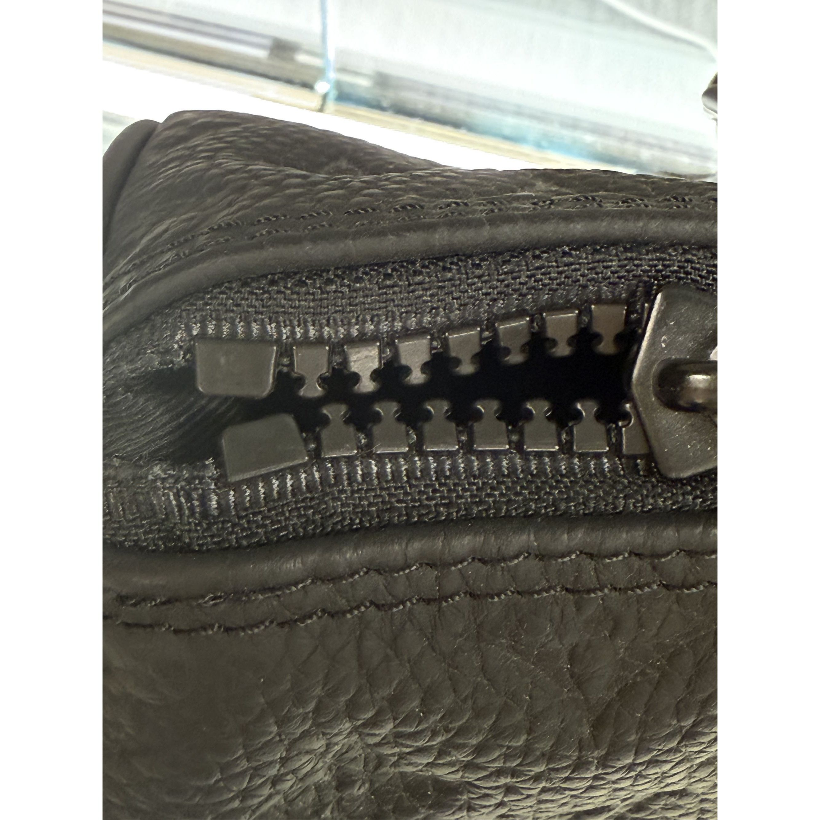 Louis Vuitton Louis Vuitton Black Monogram Embossed Leather Mini Duffel Ba Size ONE SIZE - 14 Thumbnail