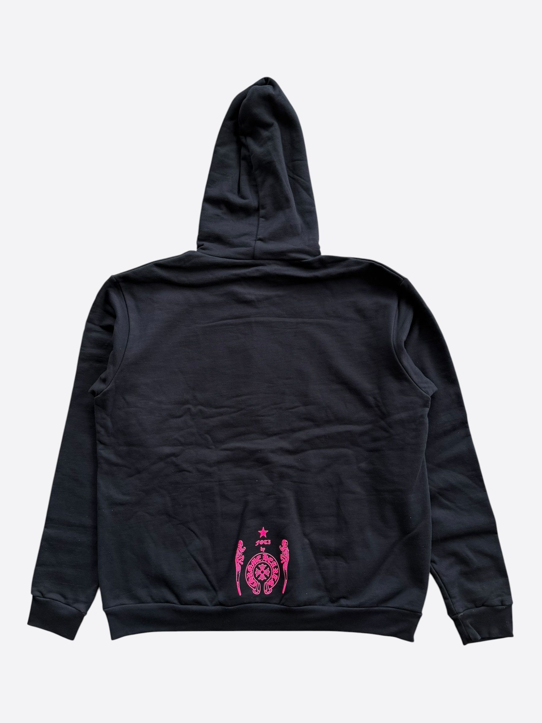 Chrome Hearts Chrome Hearts Black & Pink Foti Graphic Hoodie Size US XL / EU 56 / 4 - 2 Thumbnail
