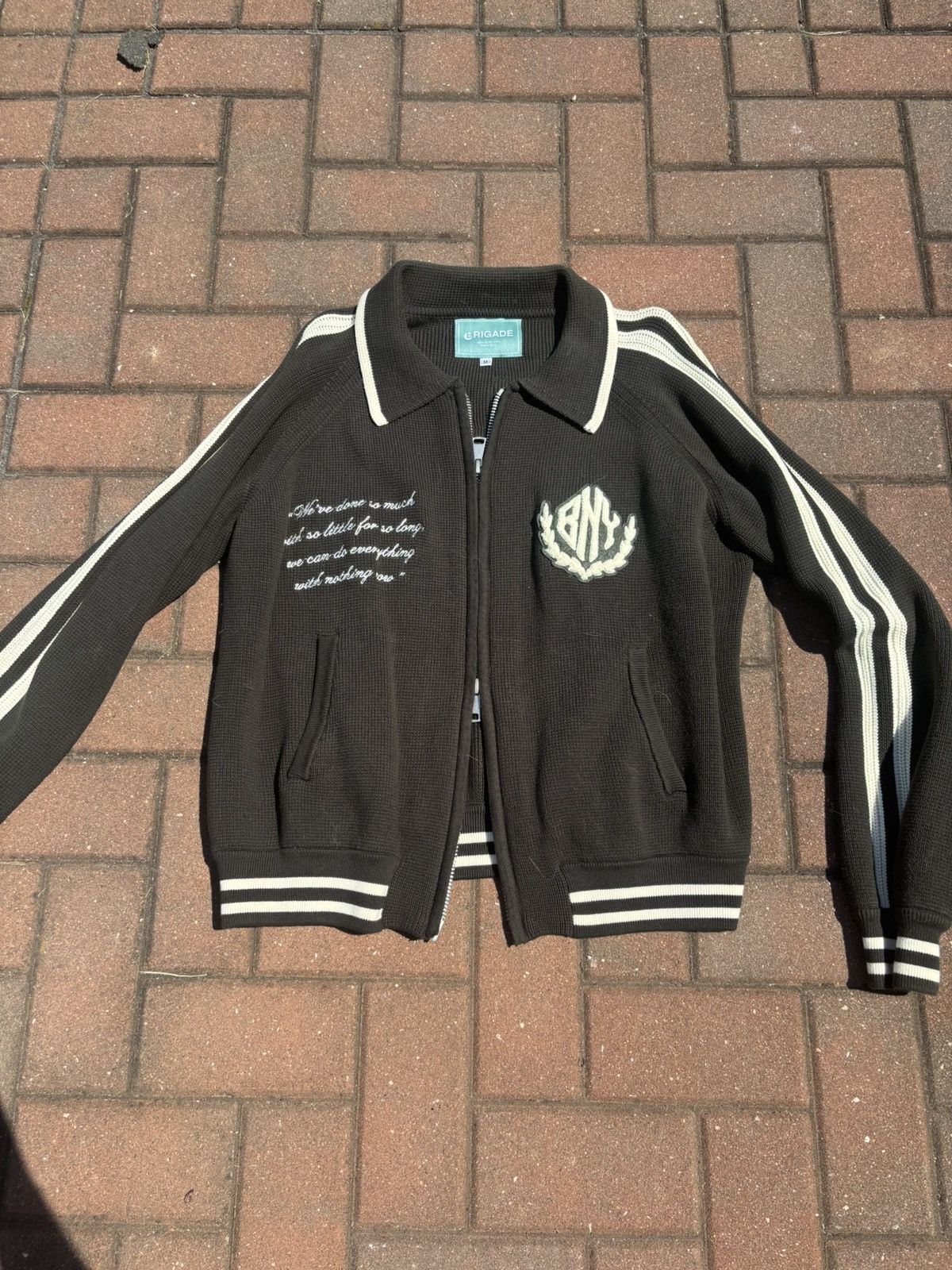 Brigade Brigade USA All City Knit Varsity jacket Size US M / EU 48-50 / 2 - 1 Thumbnail