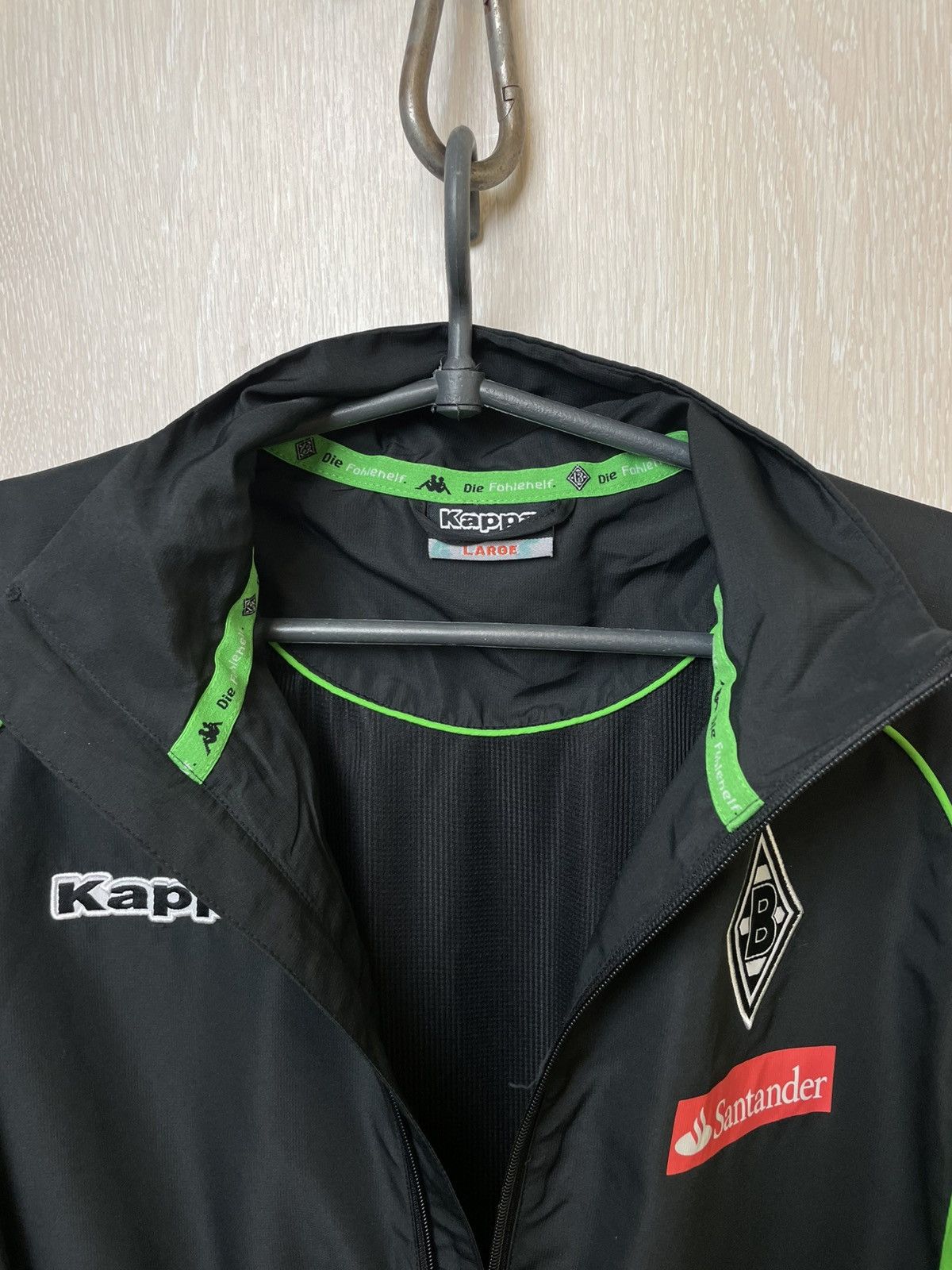 Kappa Borussia Monchengladbach Football Jacket Track Top Kappa Size US L / EU 52-54 / 3 - 6 Thumbnail