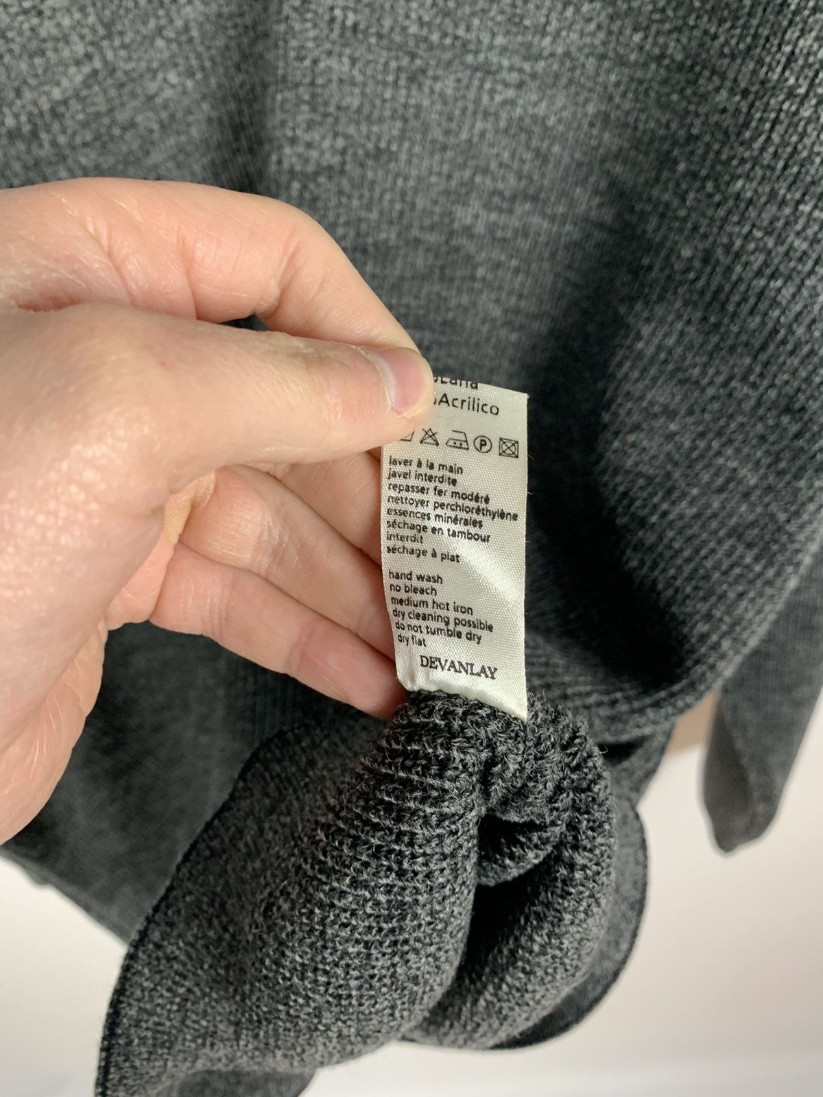 Lacoste Vintage Lacoste Men's 1/3 Zip Sweater Gray Size XXL 90's Size US XXL / EU 58 / 5 - 9 Thumbnail