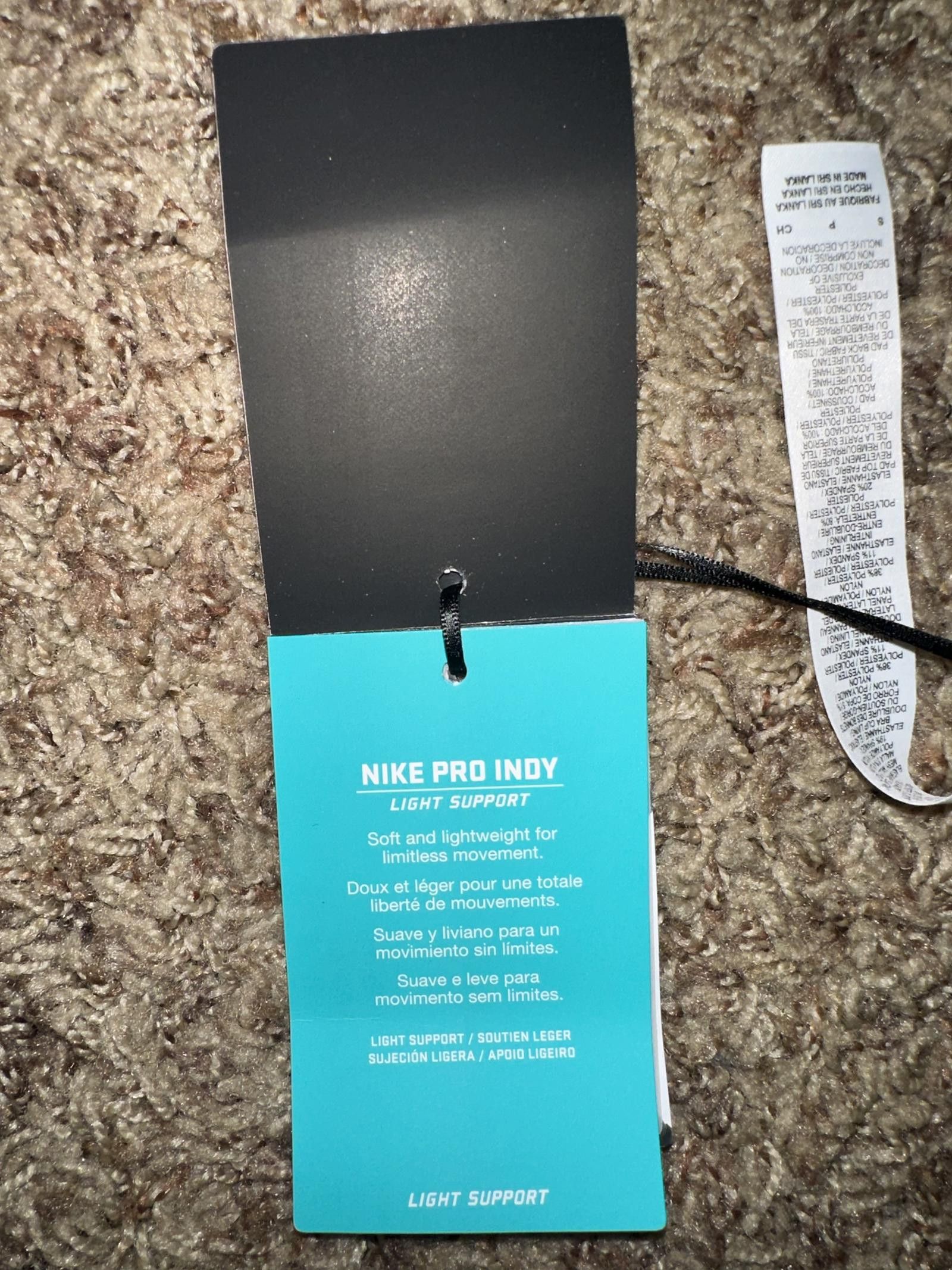Nike Nike Womens Pro Indy Sports Teal Purple Bra Size S / US 4 / IT 40 - 8 Thumbnail