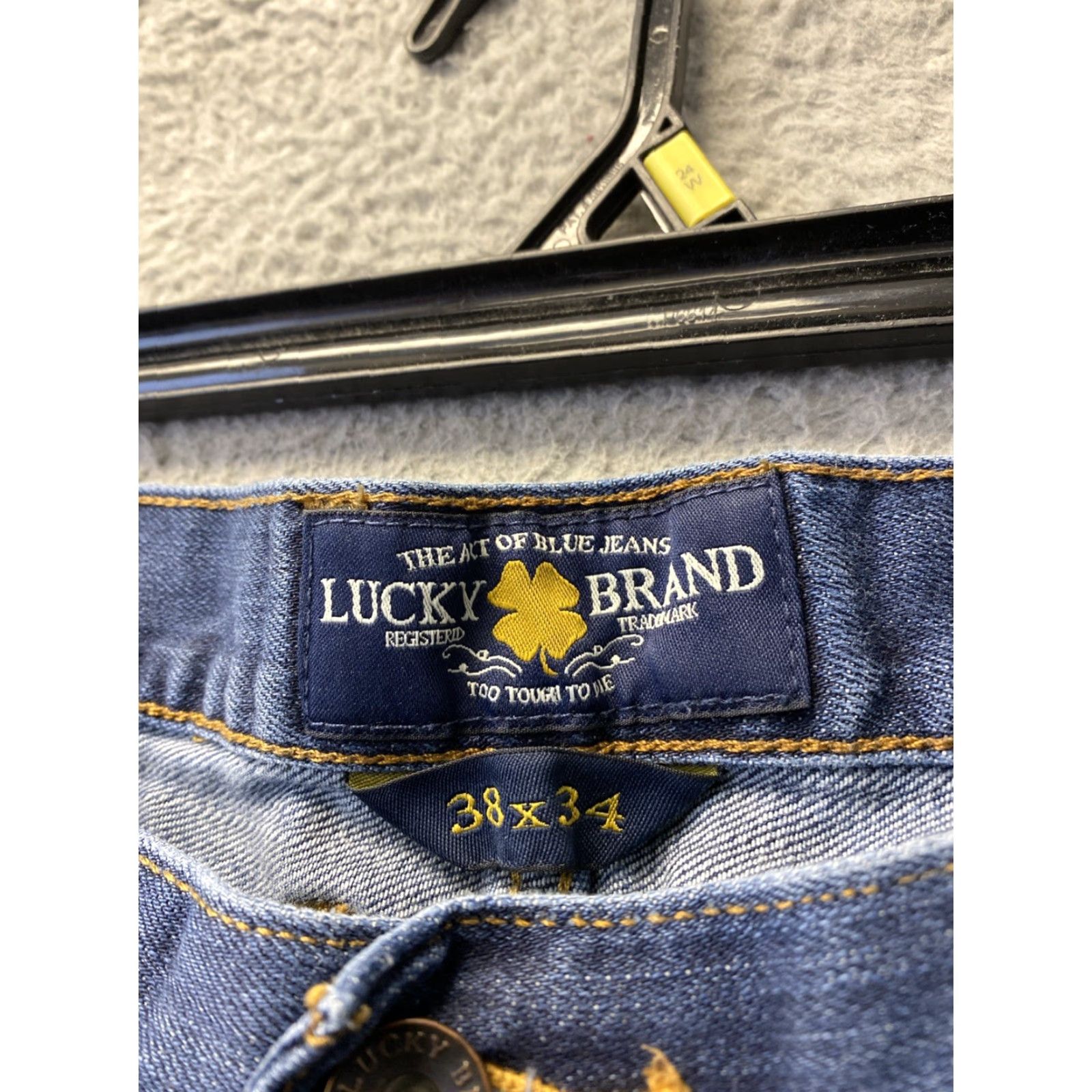 Lucky Brand Lucky Brand Jeans Men’s 38x34 Blue Straight Bootcut Jeans /0364 Size US 38 / EU 54 - 4 Thumbnail