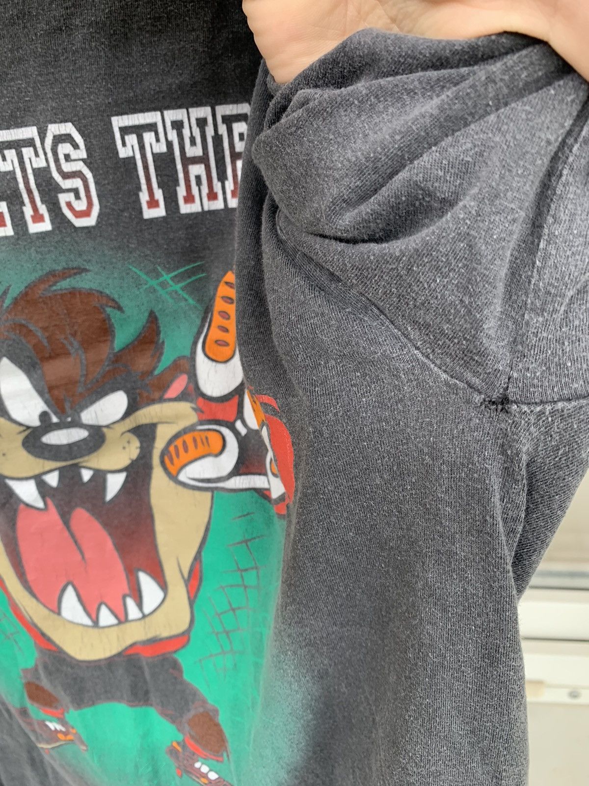 Cartoon Network Vintage Warner Bros Looney Tunes 1990s Taz T-shirt Size US M / EU 48-50 / 2 - 11 Thumbnail