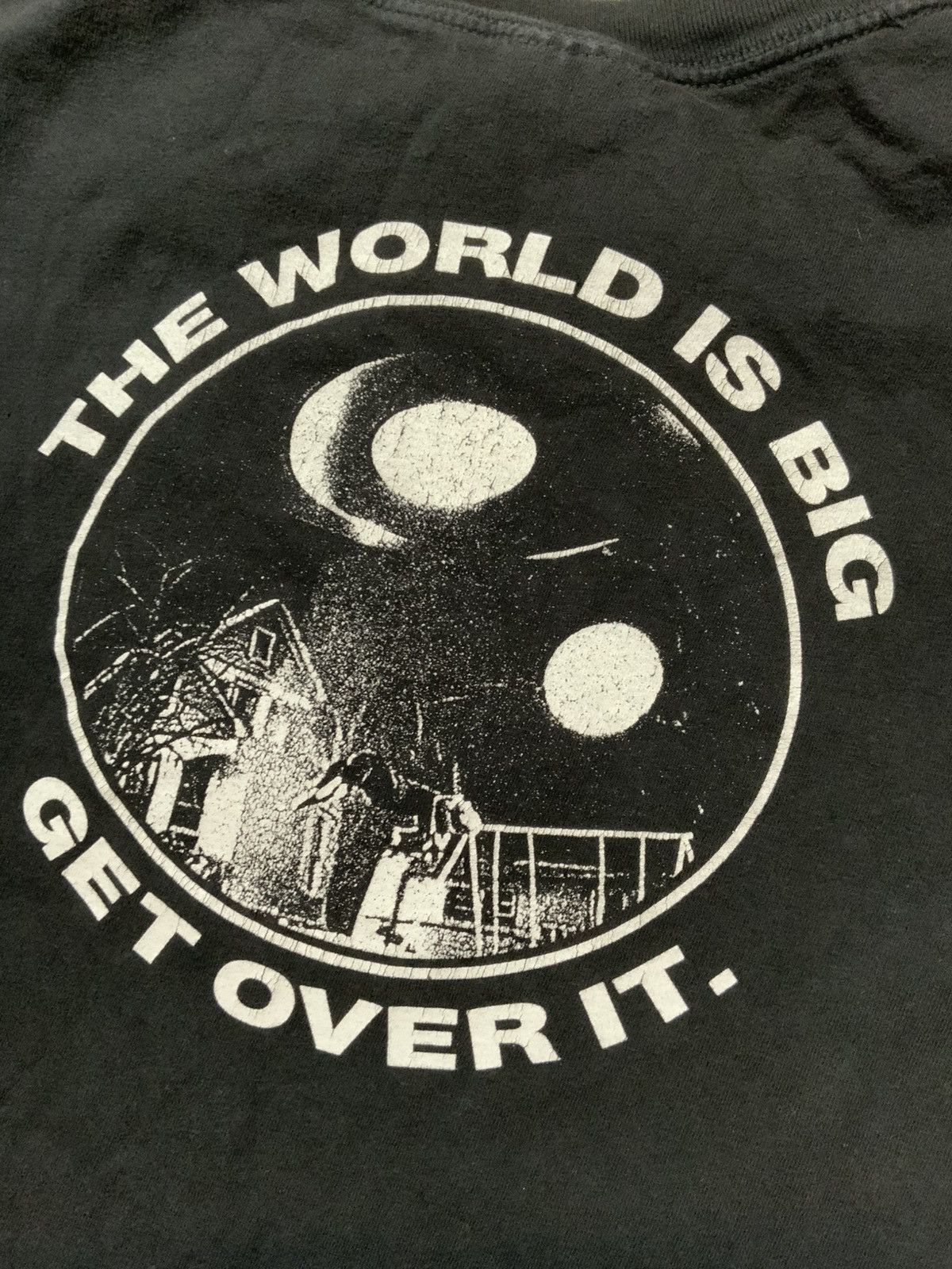 Comfort Colors Godly The Ruler The World Is Big Get Over It Aliens T-Shirt Size US L / EU 52-54 / 3 - 7 Thumbnail