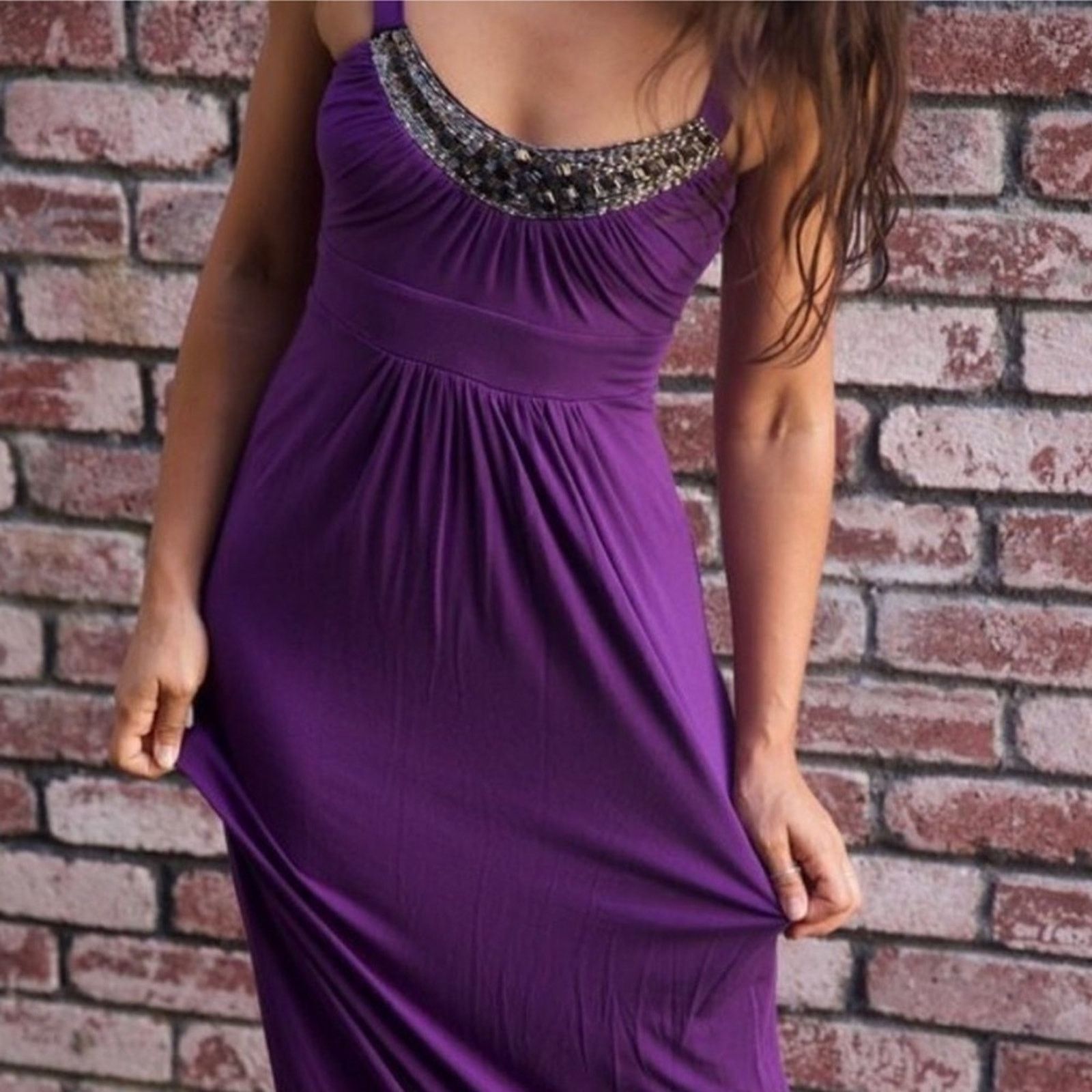 & Other Stories Tart Purple Maxi Dress Size S / US 4 / IT 40 - 2 Thumbnail