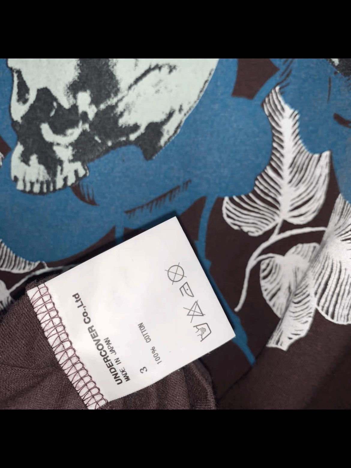Undercover Sz 3 Undercover Skull Flower Tee-2508 Size US L / EU 52-54 / 3 - 5 Thumbnail