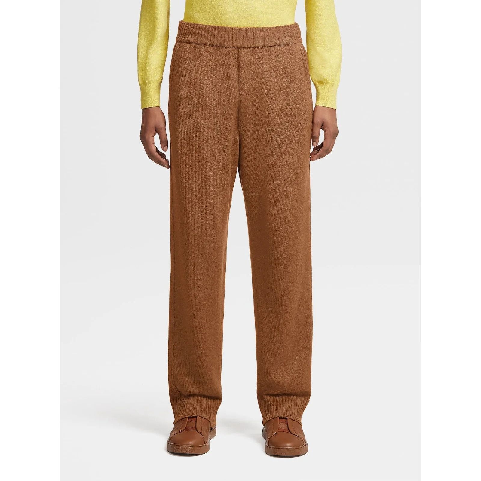 Ermenegildo Zegna $1850 Zegna Cashmere Cotton Knit Track pants AW 2024 Size US 34 / EU 50 - 2 Thumbnail