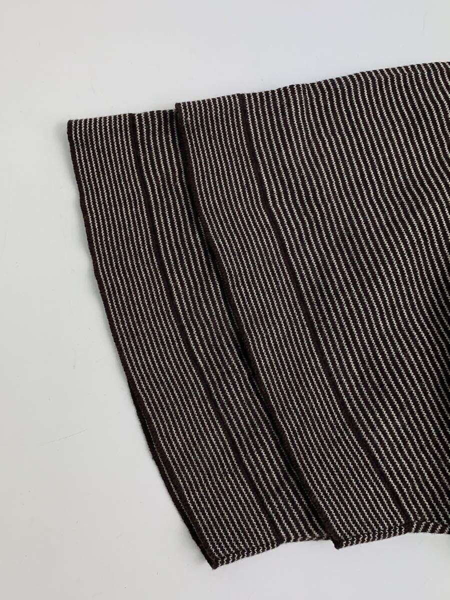 A.PRESSE Brown Cotton Striped Polo Shirt Size US L / EU 52-54 / 3 - 6 Thumbnail