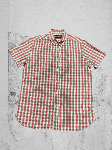 Barbour Barbour Mens Vintage Check SHORT Sleeve Button Up Shirt Size US S / EU 44-46 / 1 - 1 Thumbnail