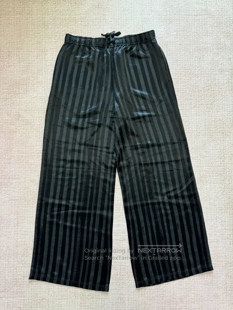 Acne Studios Acne Studios size L Striped Satin Tie-Waist Long Casual Pan Size US 30 / EU 46 - 1 Thumbnail