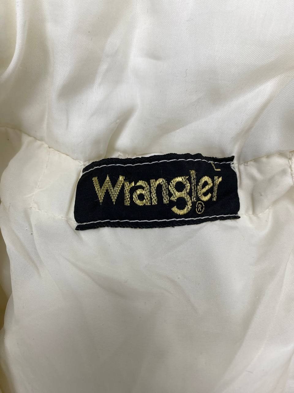 Wrangler Wrangler White Rainbow Vintage Puffer Jacket 80s Women S-M Size S / US 4 / IT 40 - 3 Thumbnail