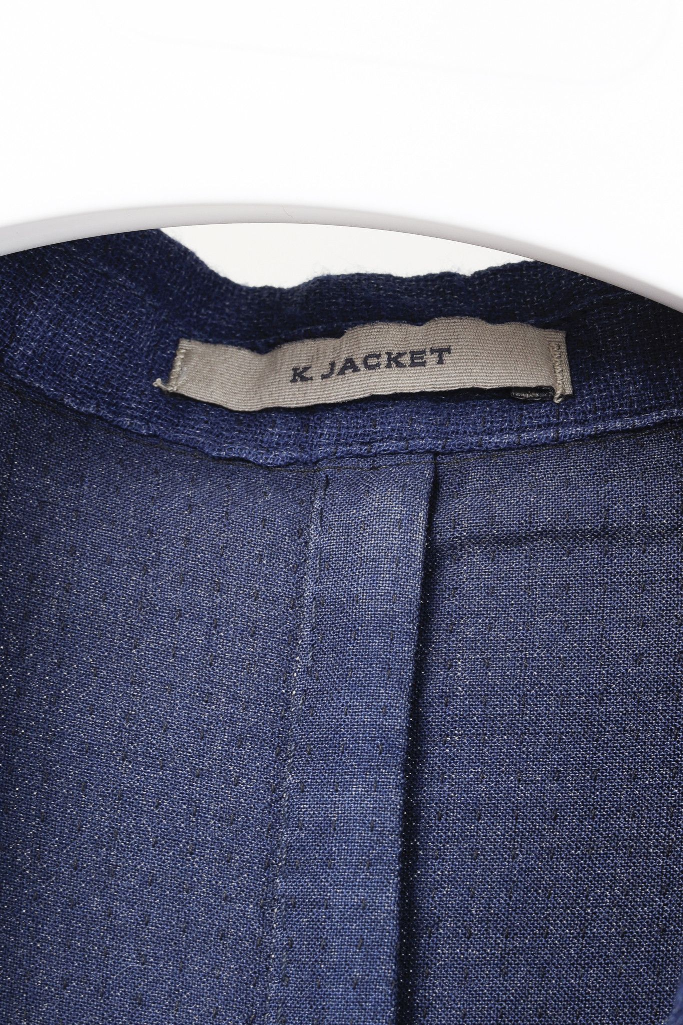 Boglioli Boglioli Blue Wool & Silk Lightweight K-Jacket Blazer Size 36R - 10 Thumbnail