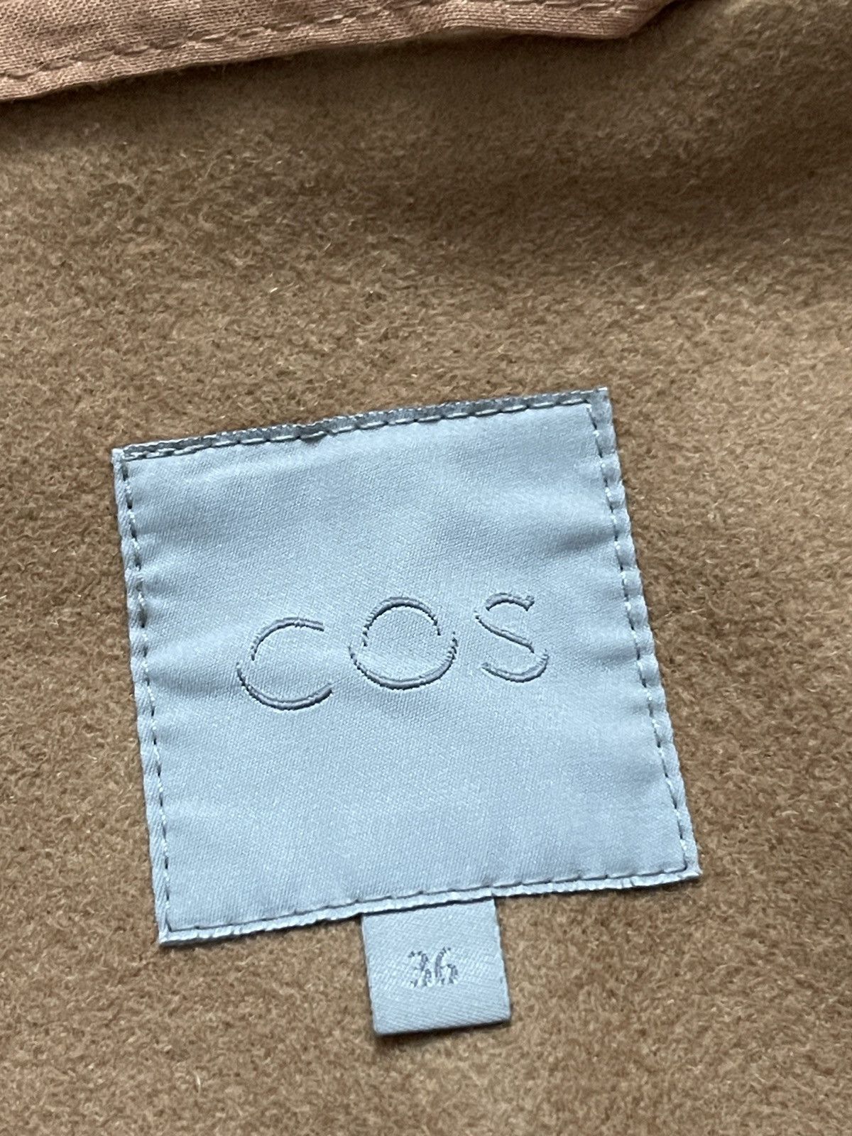 Cos 🔥COS beige new cashmere wool coat Size S / US 4 / IT 40 - 10 Thumbnail