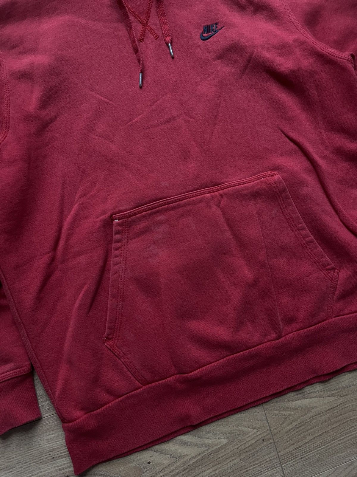 Nike 90’s NIKE RETRO SUNFADED BASIC SWOOSH LOGO Y2K HOODIE Size US M / EU 48-50 / 2 - 8 Thumbnail