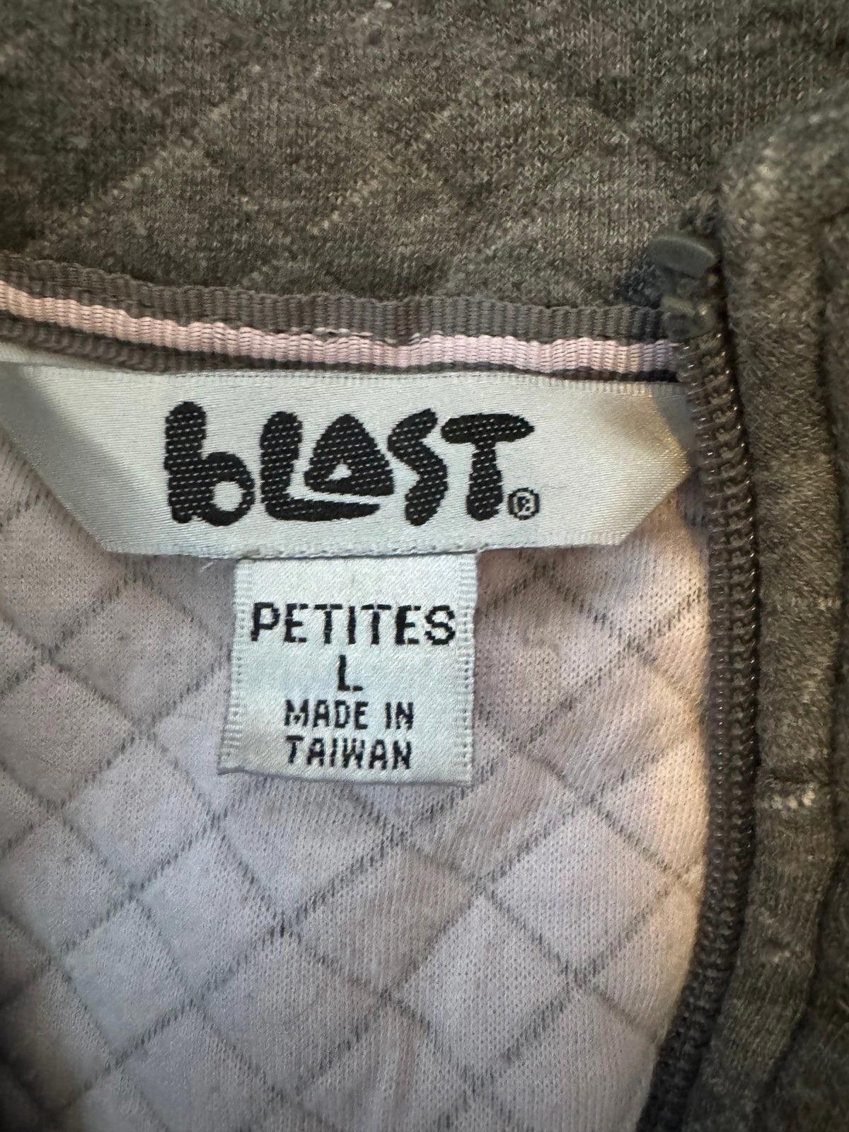Other Blast Women’s Petite Large Gray Vest Size L / US 10 / IT 46 - 3 Thumbnail
