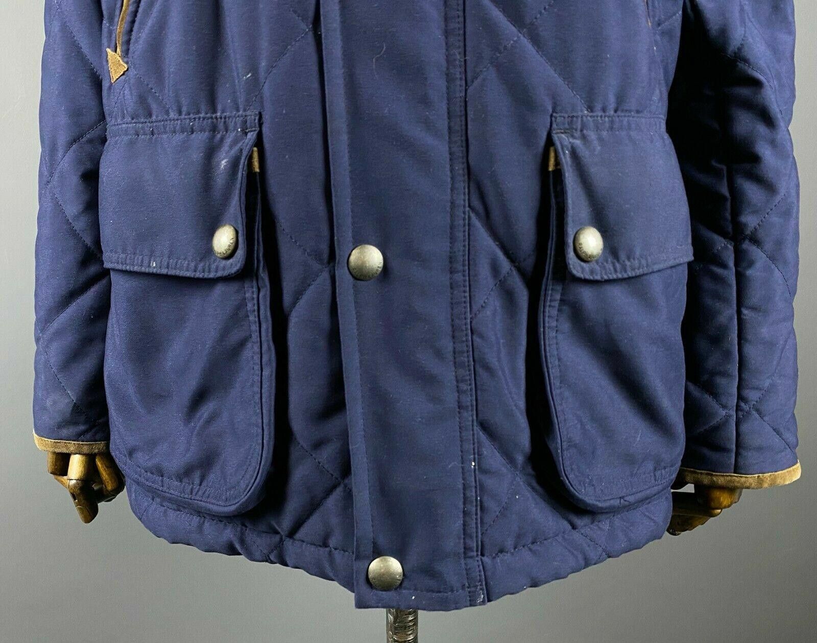 Polo Ralph Lauren Ladies Ralph Lauren Blue Full Zip Quilt Parka Jacket Size M Size M / US 6-8 / IT 42-44 - 6 Thumbnail