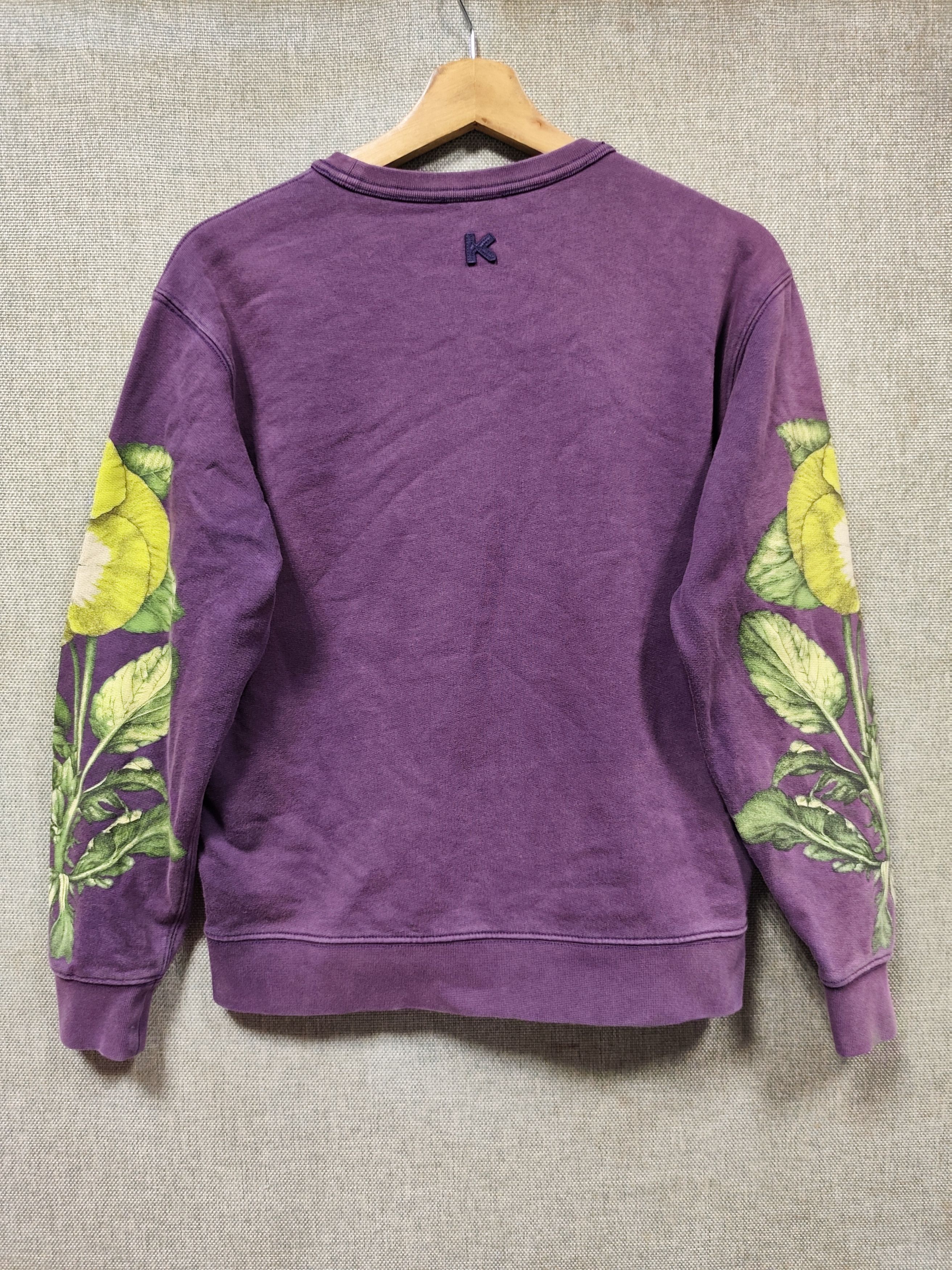 Kenzo sweatshirt kenzo flower Size US S / EU 44-46 / 1 - 2 Thumbnail