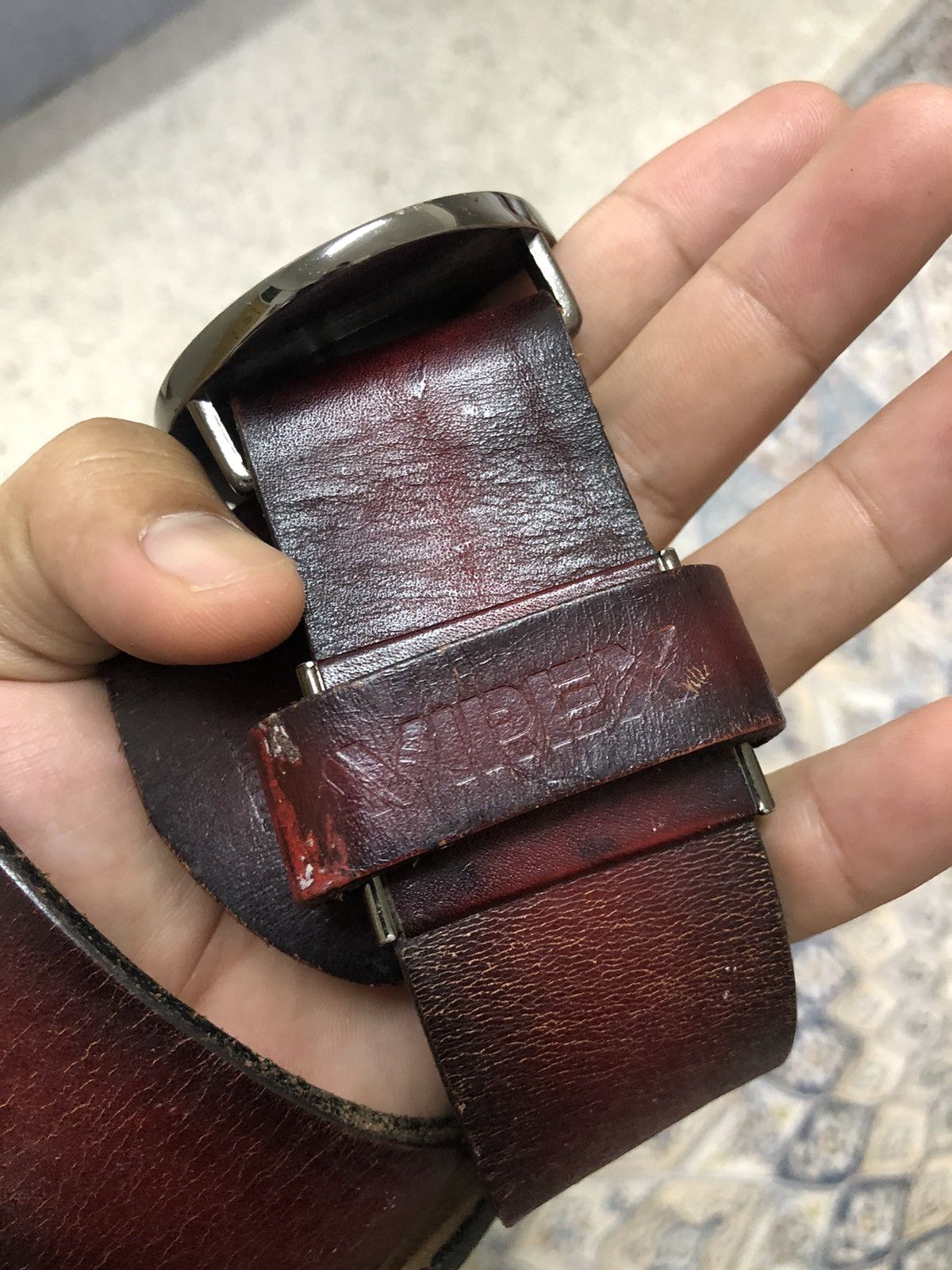 Avirex Vintage Avirex Air Force Leather Belt Size ONE SIZE - 6 Thumbnail