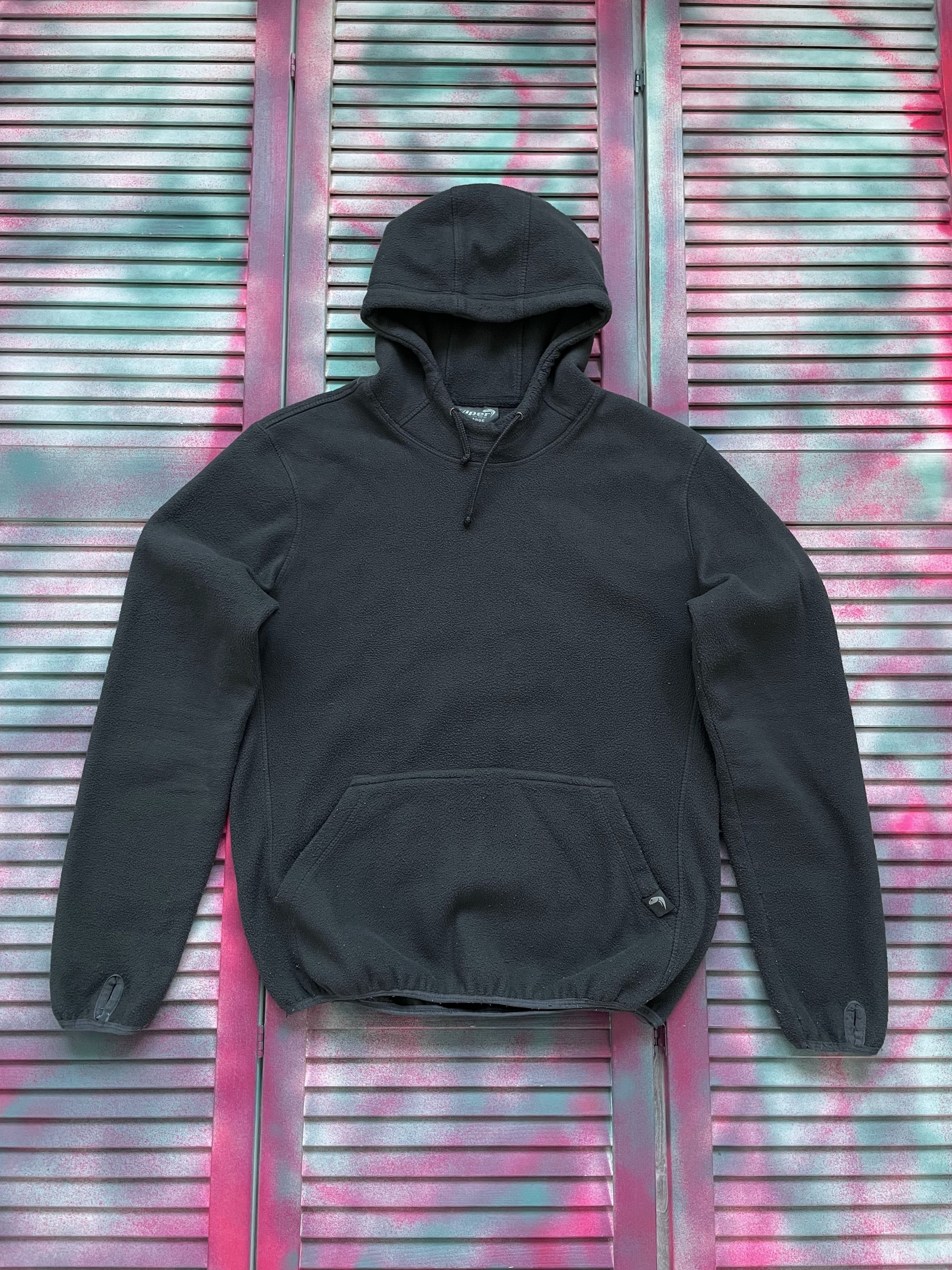 Other Vintage Y2K Tech-wear Fleece Hoodie hunting military style Size US L / EU 52-54 / 3 - 1 Thumbnail