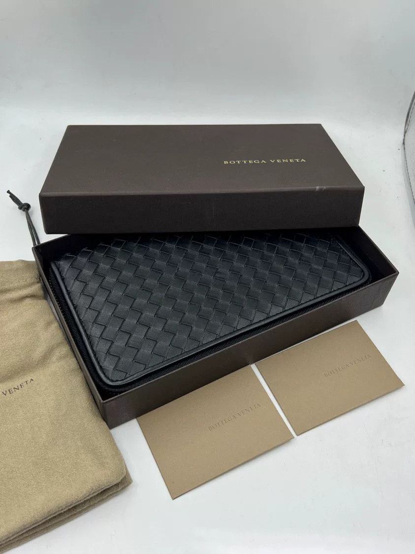 Bottega Veneta Bottega Veneta Woven Leather Wallet Size ONE SIZE - 1 Thumbnail