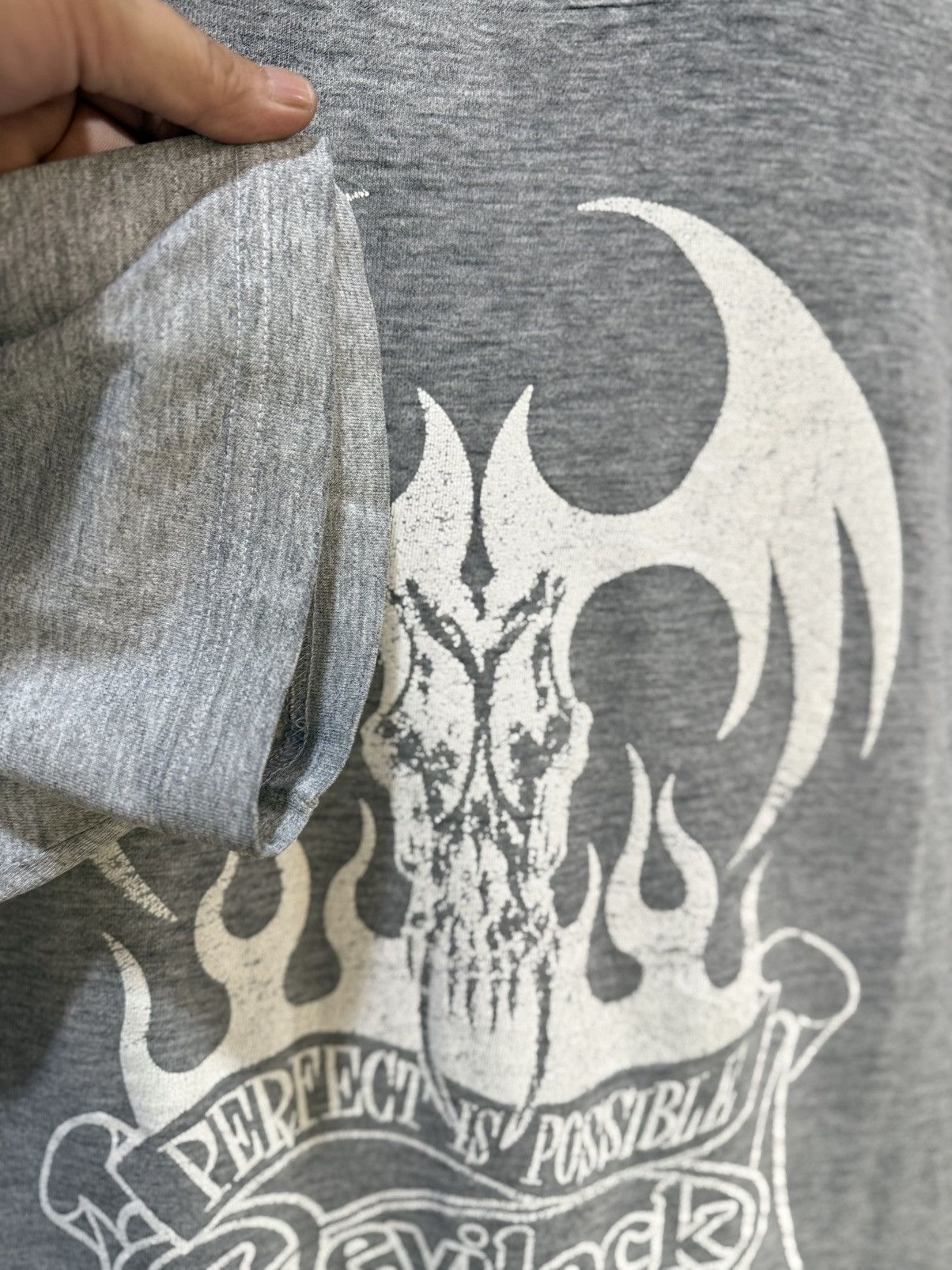 Devilock Vintage Devilock Perfect Is Possible Paper Thin Japan Tee Size US L / EU 52-54 / 3 - 7 Thumbnail