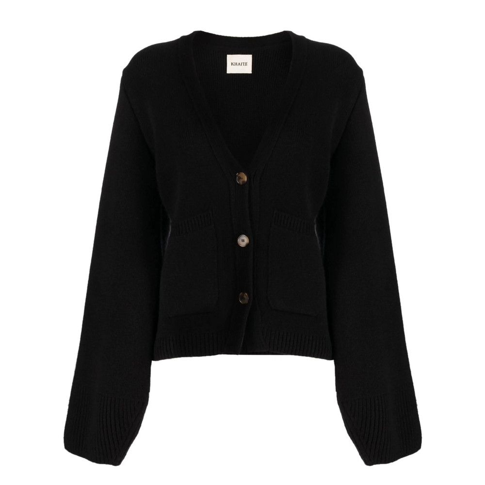 KHAITE Khaite BLACK Knitwear - Cardigans Size M / US 6-8 / IT 42-44 - 1 Thumbnail