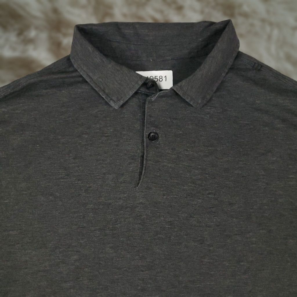 Lululemon Lululemon Polo Shirt Mens Large Gray Tech Casual Short Sleeve Adult Polo Shirt Casual Mens Gray L Size US L / EU 52-54 / 3 - 1 Thumbnail