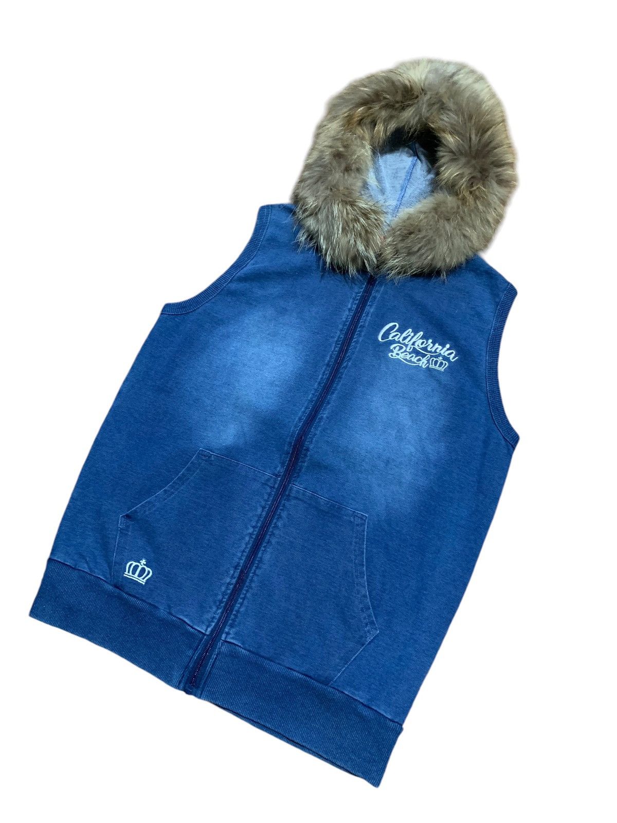 14th Addiction × Beauty Beast × KMRii Y2k Baby Doll california beach vest fur hoodie ifsixwasnine Size US L / EU 52-54 / 3 - 3 Thumbnail
