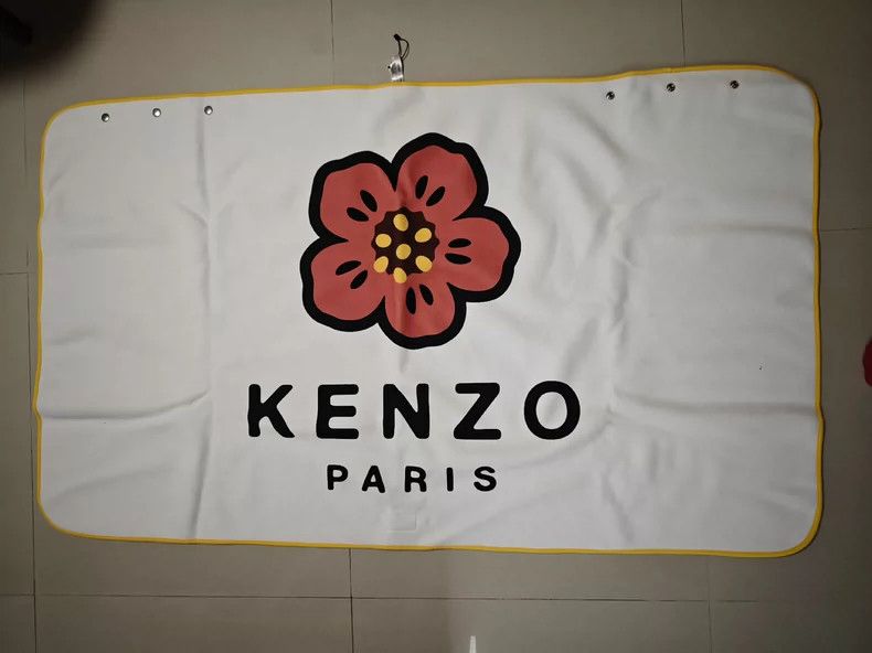 Kenzo KENZO size100*70cm Double-sided blanket, can be used as a c Size ONE SIZE - 4 Thumbnail