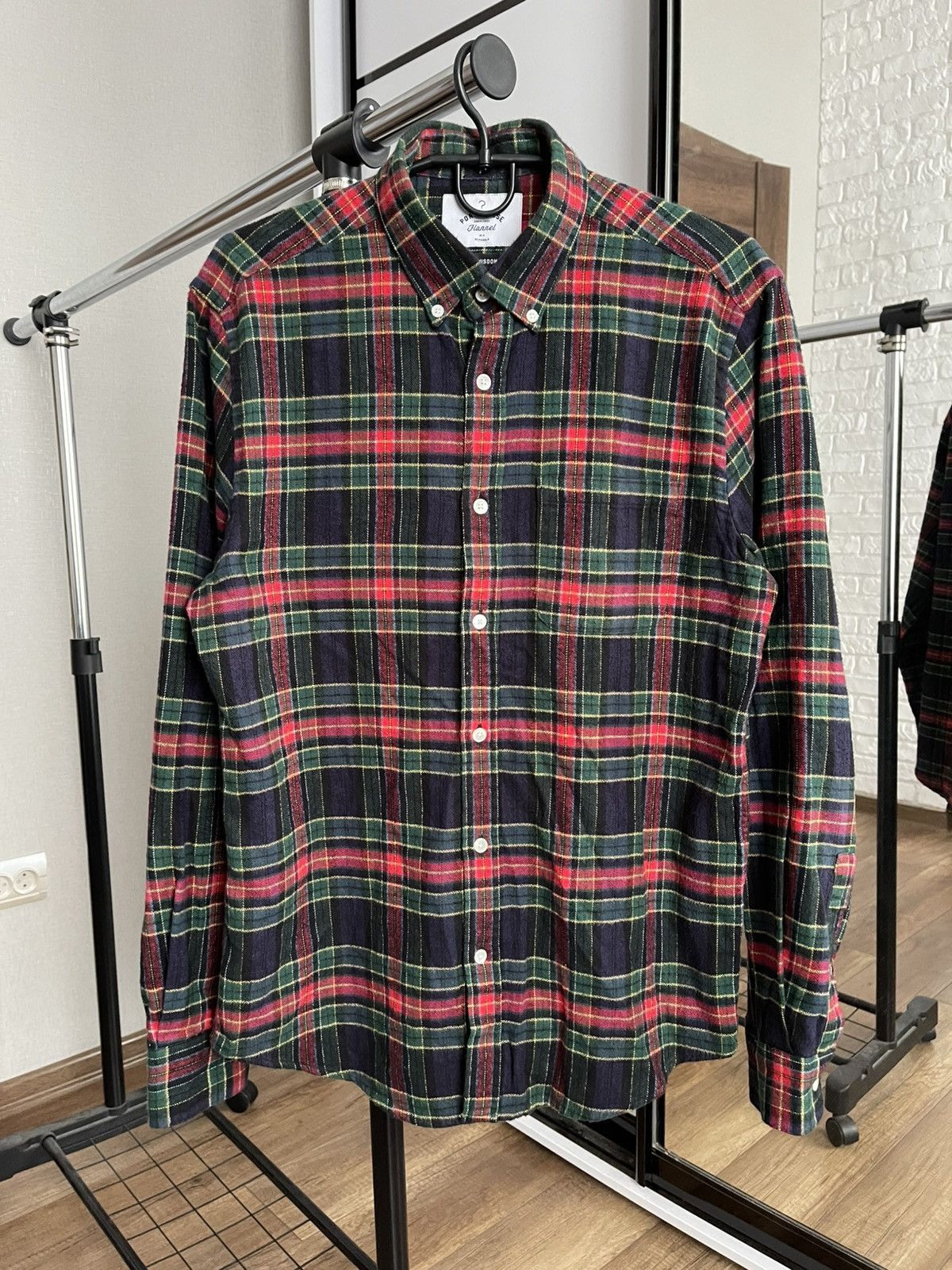 Portuguese Flannel Portuguese Flannel Shirt Button Up Long Sleeve Checked Size US M / EU 48-50 / 2 - 1 Thumbnail