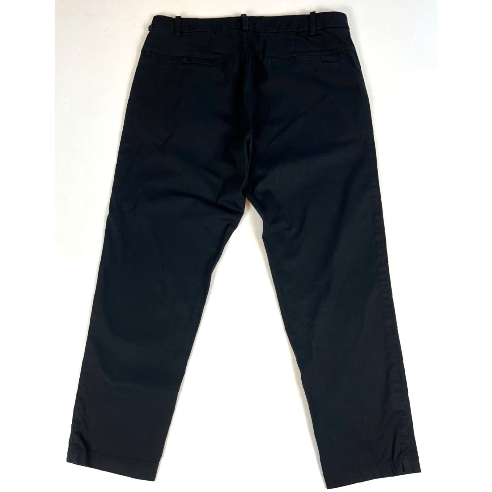 Lululemon Lululemon Men's Commission Pants Classic LM5440 Black 34x28 Cotton Blend Flat Front Belt Loops Chino Office City Preppy Vintage/Pre-owned Mens Size US 34 / EU 50 - 3 Thumbnail