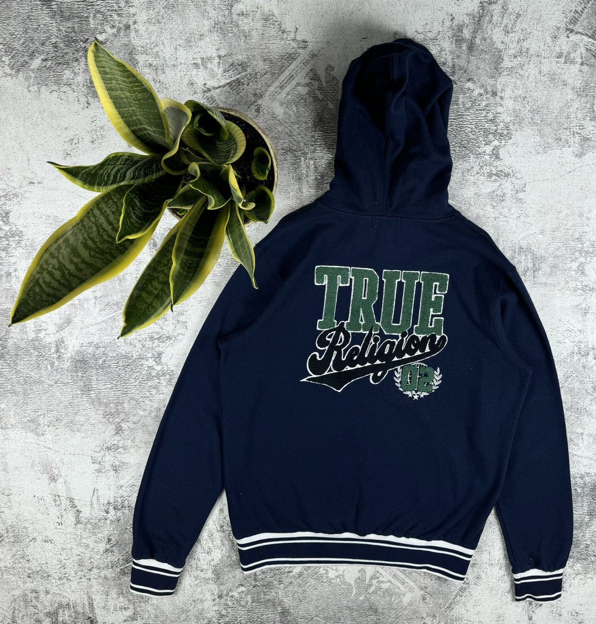 True Religion True Religion Chief Keeg Rap Mohair Logo Hoodie Sweatshirt Size US L / EU 52-54 / 3 - 1 Thumbnail