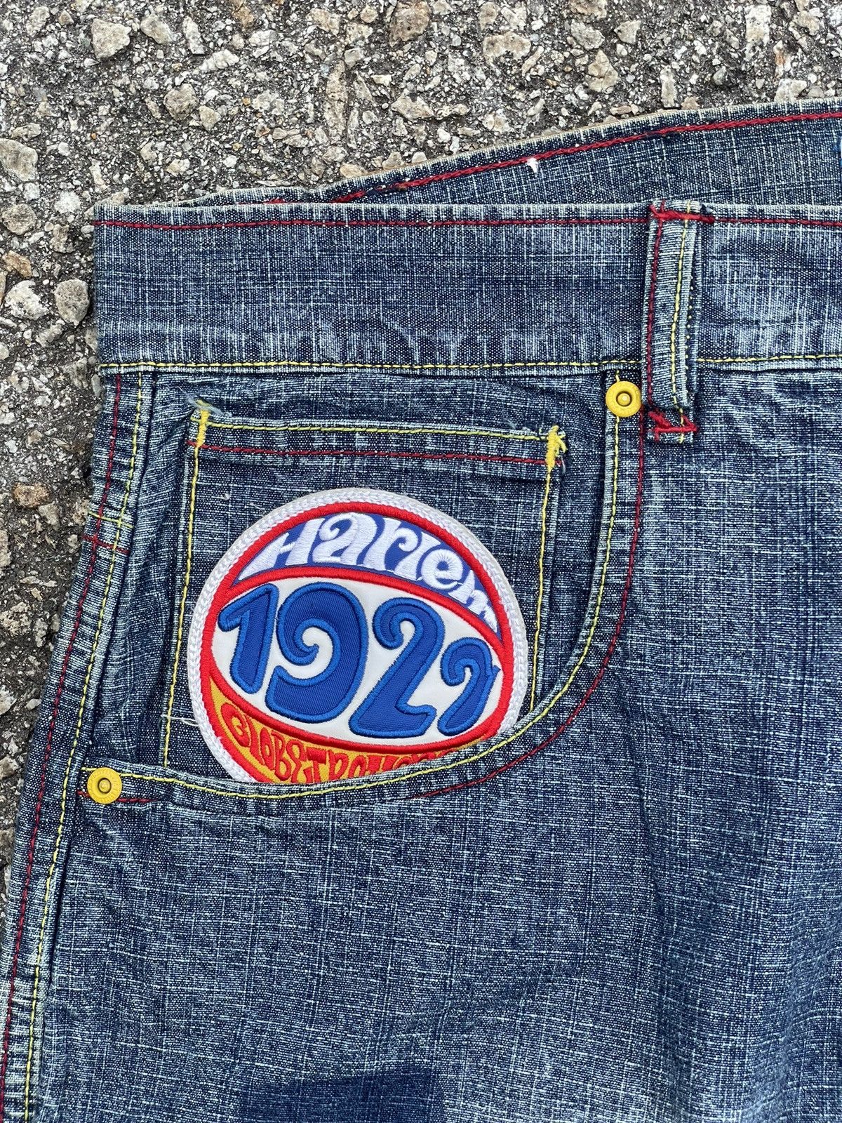 Fubu Fubu x Harlem Globetrotters Baggy Jeans Streetwear Size US 36 / EU 52 - 5 Thumbnail
