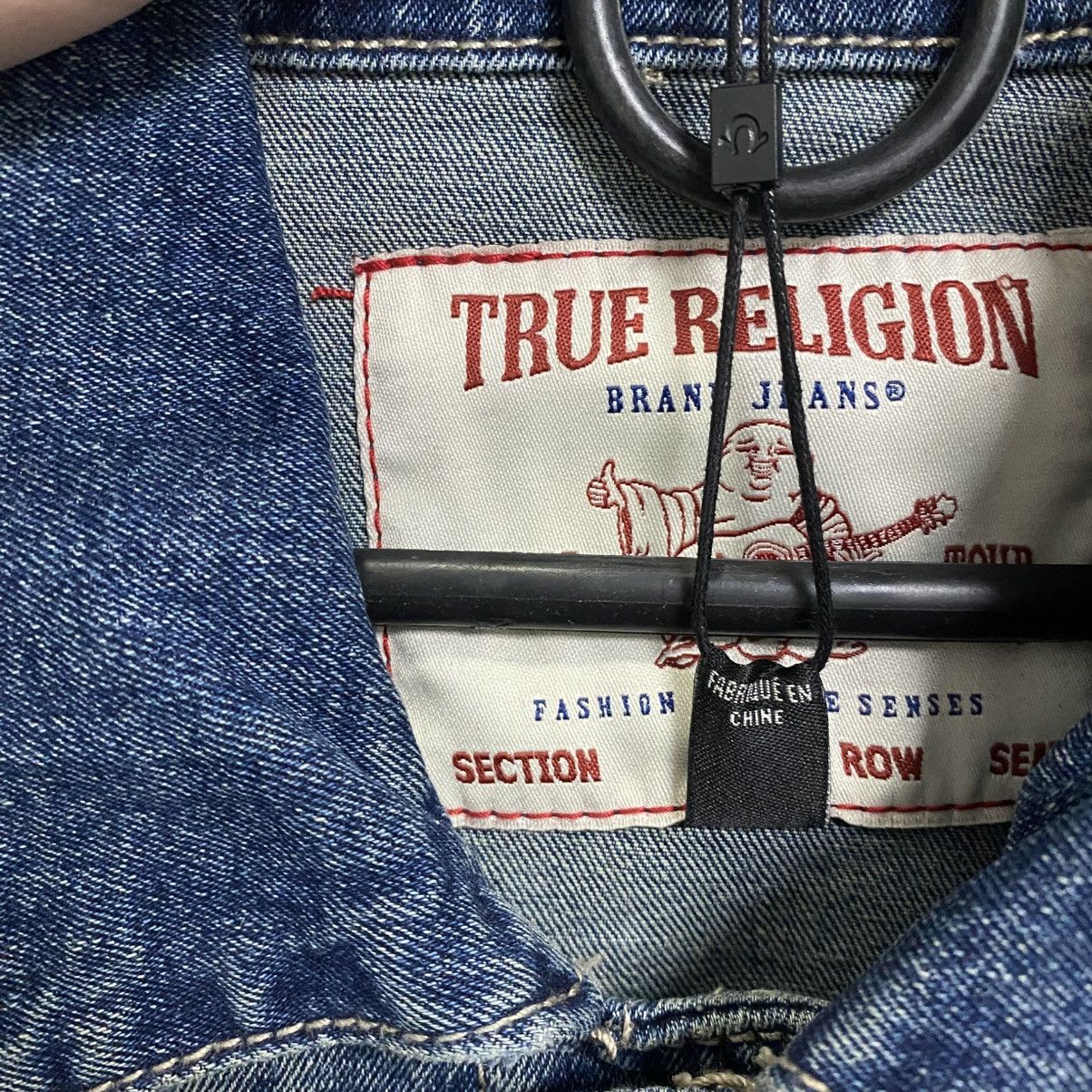 True Religion Crazy Vintage Y2K True Religion Jean Jacket Size US S / EU 44-46 / 1 - 16 Thumbnail
