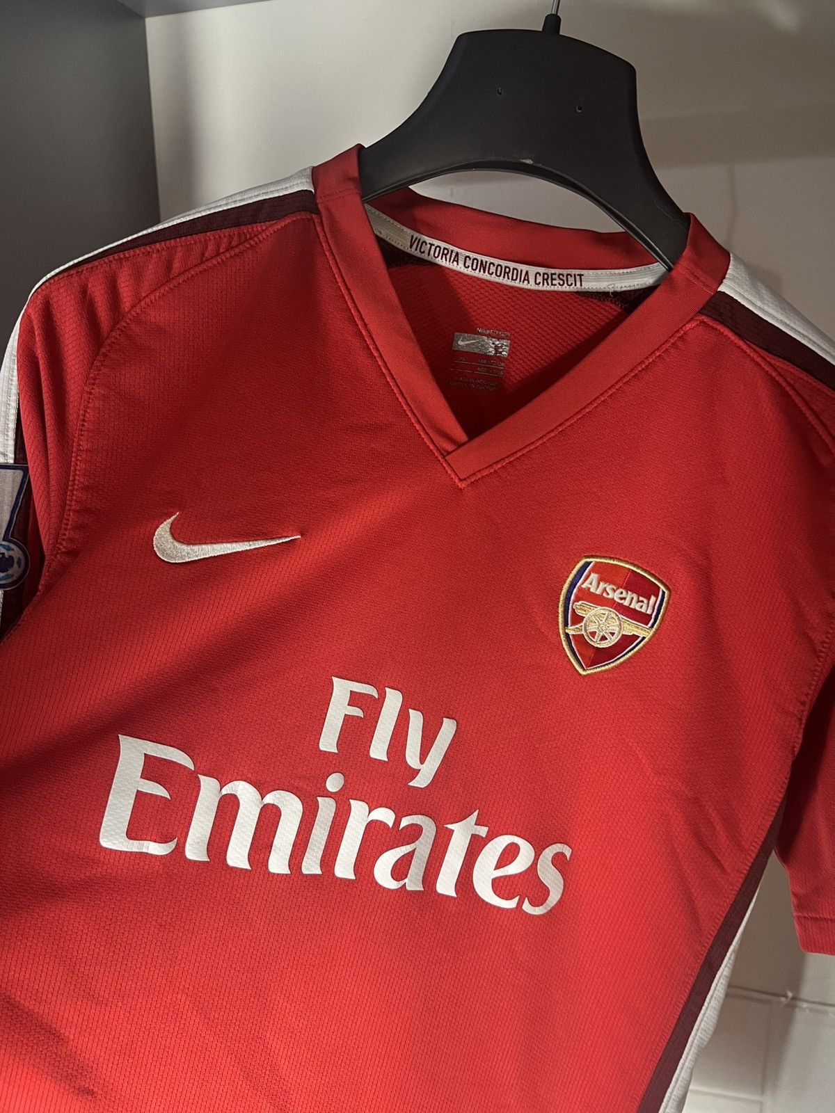 Nike × Vintage VERY RARE NIKE FC ARSENAL LONDON ENGLAND SOCCER JERSEY RETRO Size US S / EU 44-46 / 1 - 4 Thumbnail