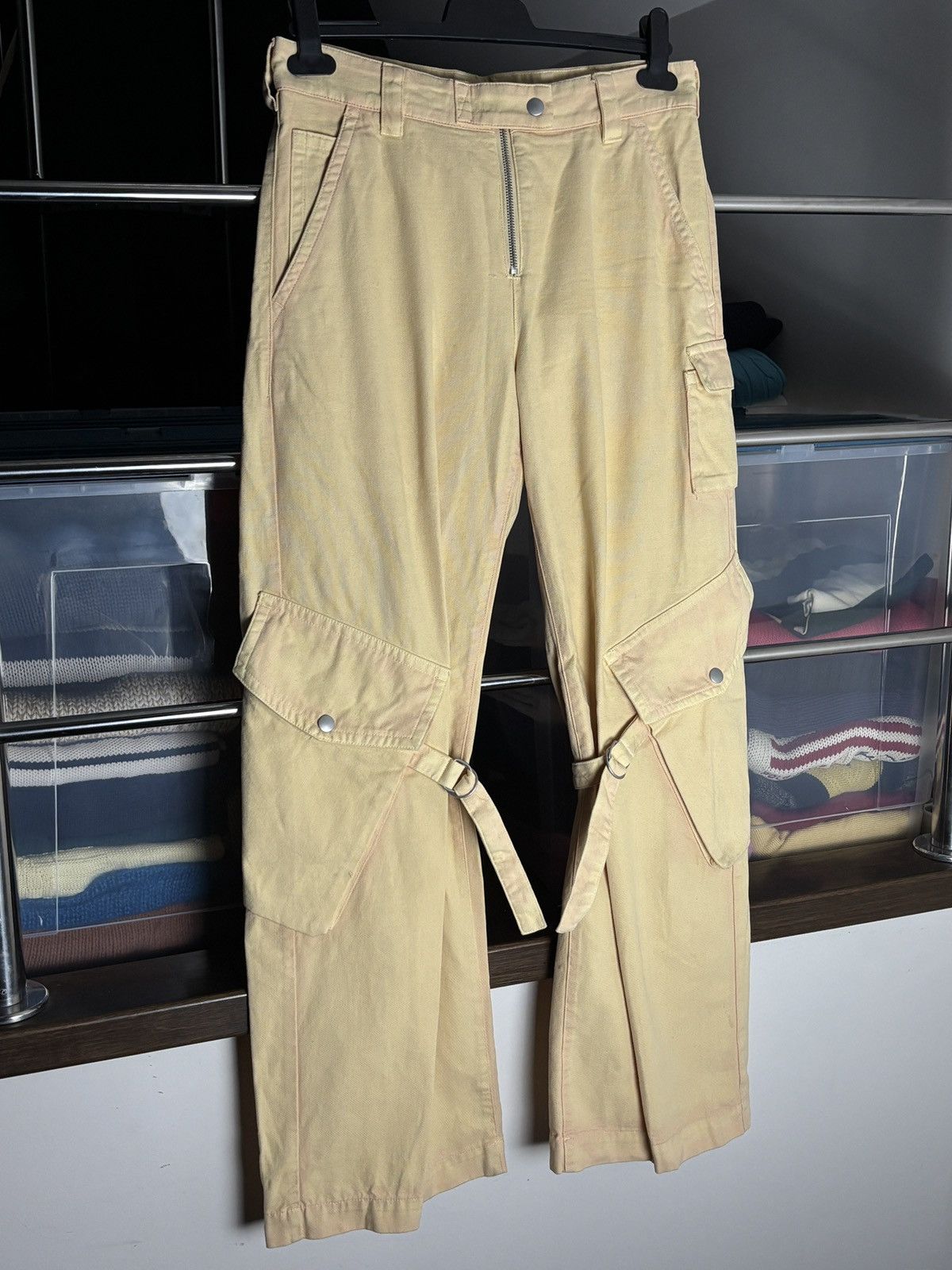 Acne Studios Acne Studios Cargo Strap Avant Garde Pants Size 26" / US 2 / IT 38 - 2 Thumbnail