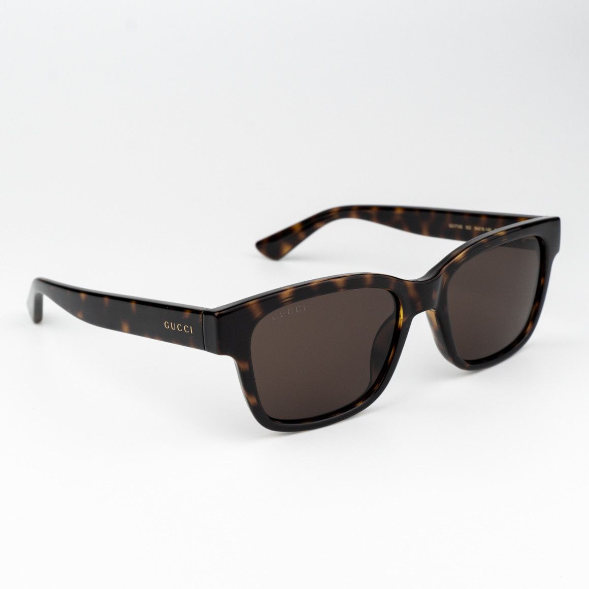 Gucci NEW Gucci GG1716S 002 Havana Brown Square Unisex Sunglasses Size ONE SIZE - 4 Thumbnail