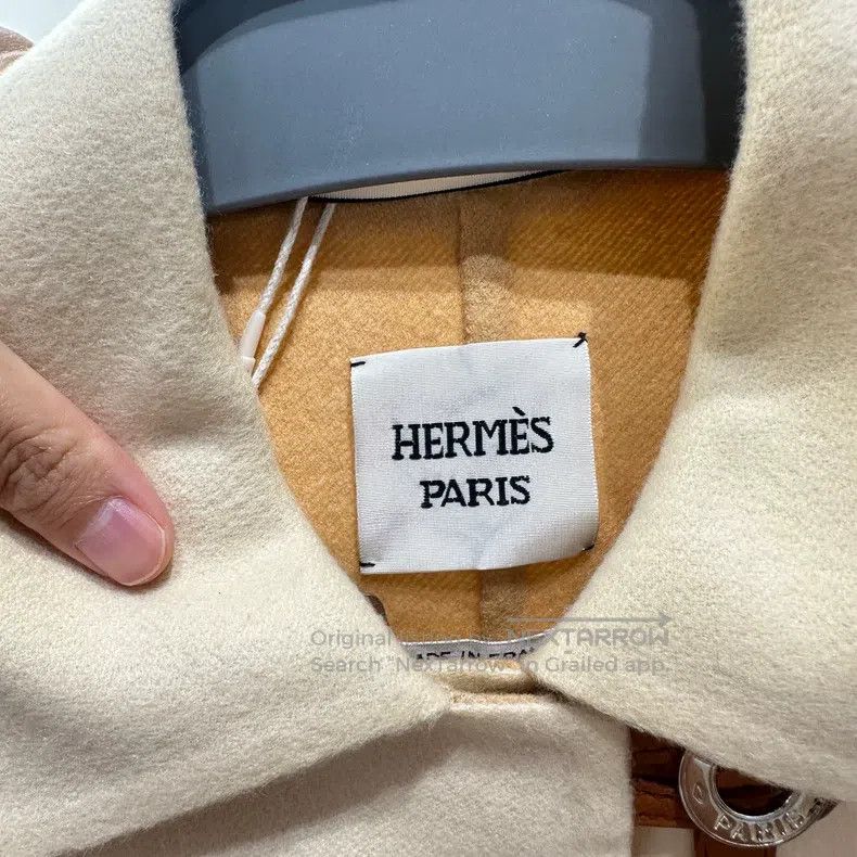 Hermes Hermes Cashmere Notched Lapel Thin Double Face Vest Jacket Size XS / US 0-2 / IT 36-38 - 3 Thumbnail