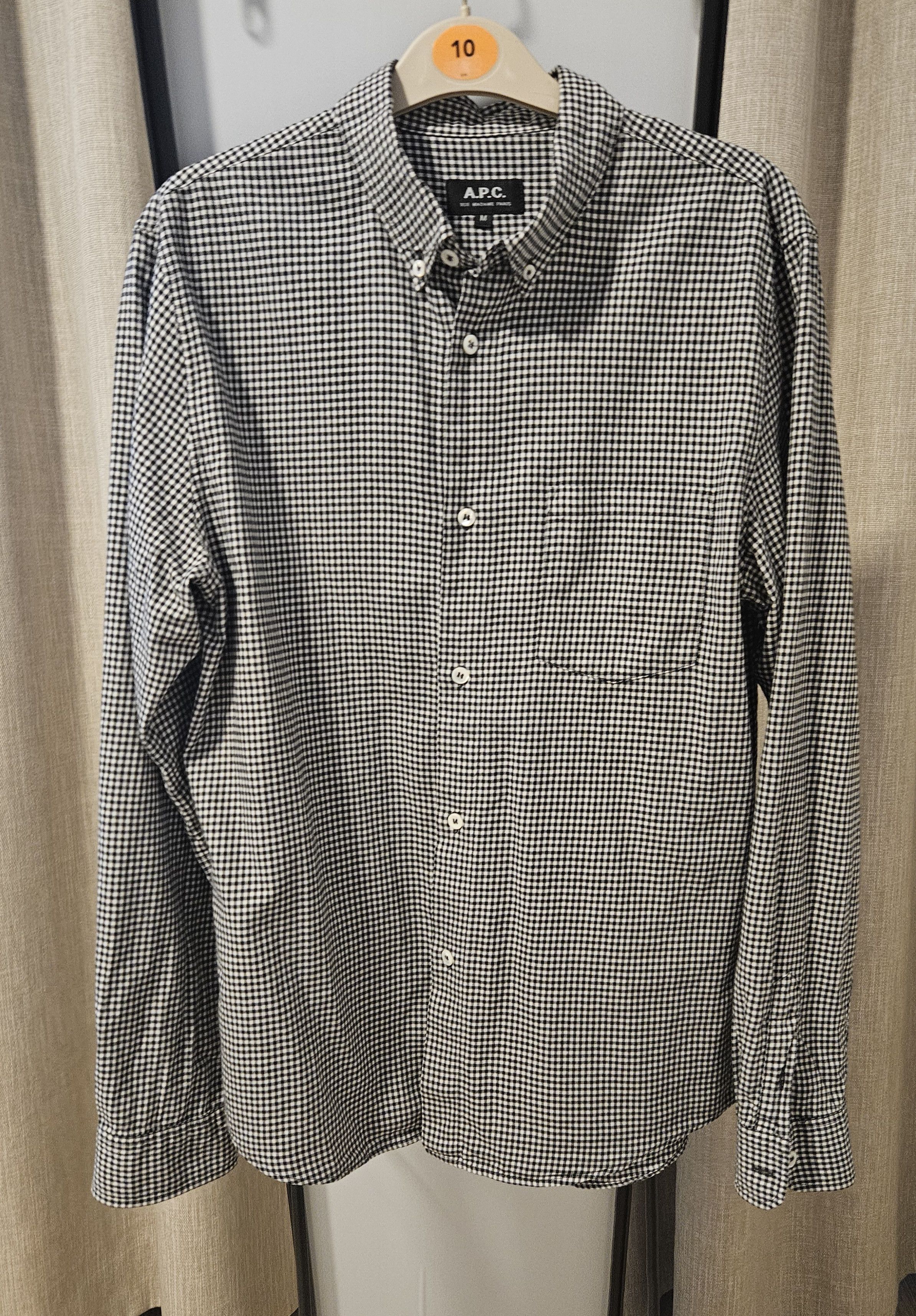 A.P.C. Check Shirt Size US M / EU 48-50 / 2 - 1 Thumbnail